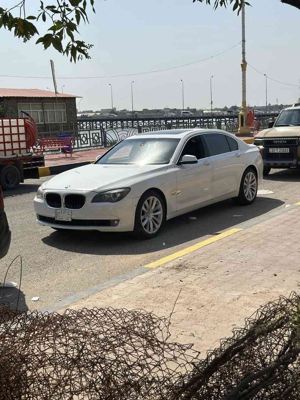 سلام عليكم
للبيع او للمراوس
BMW750 f02 2011
ماشيه (175000)✅
وارد خليجي فول موصفات
-سلايد روف
-خمس بردات
-خمس كامرات
-بيبان شفط اربعه مع الصندوق
-ستيرن خلفي يفتر مع الامامي
-جوبلس ابلادي يتحكم بارتفاع السياره
-رادارات امامي وخلفي
-شاشات خلفيه 
-داخل كرزي (لون مميز) 🍒 
-ميموري كشنات
وبعد مواصفات ماتنعد
مكفوله من الحادث جان بيهه كت 
ع الهلالات وشلته وصبغت مكانه فقط 
رقم بغداد مميز (شرط التحويل)
السياره مسويلهه ادامه كامله للمحرك 
شاشة التحكم بدون اي اعطال ✅
( بيهه نواقص قليله تنزل من سعرهه )
مكاني البصره /شط العرب / الصالحيه 
السعر (160) $ وبيهه مجال
 ***********
