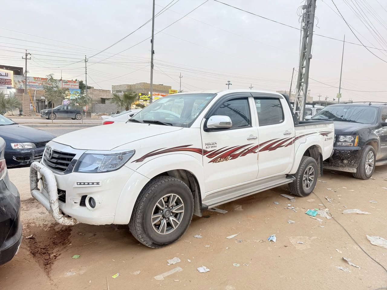 أسلام عليكم 
اخوان تيوتا هايلوكس فور ويل
2014 رقم بغداد بأسمي
سياره جاهزه وجديده بدون نقص
سونارها مرفق بلصور 
مكان السياره النجف الاشرف
السعر 24,500$ يعني 245 ورقه
للاستفسار اكثر الاتصال على الرقم 
***********
