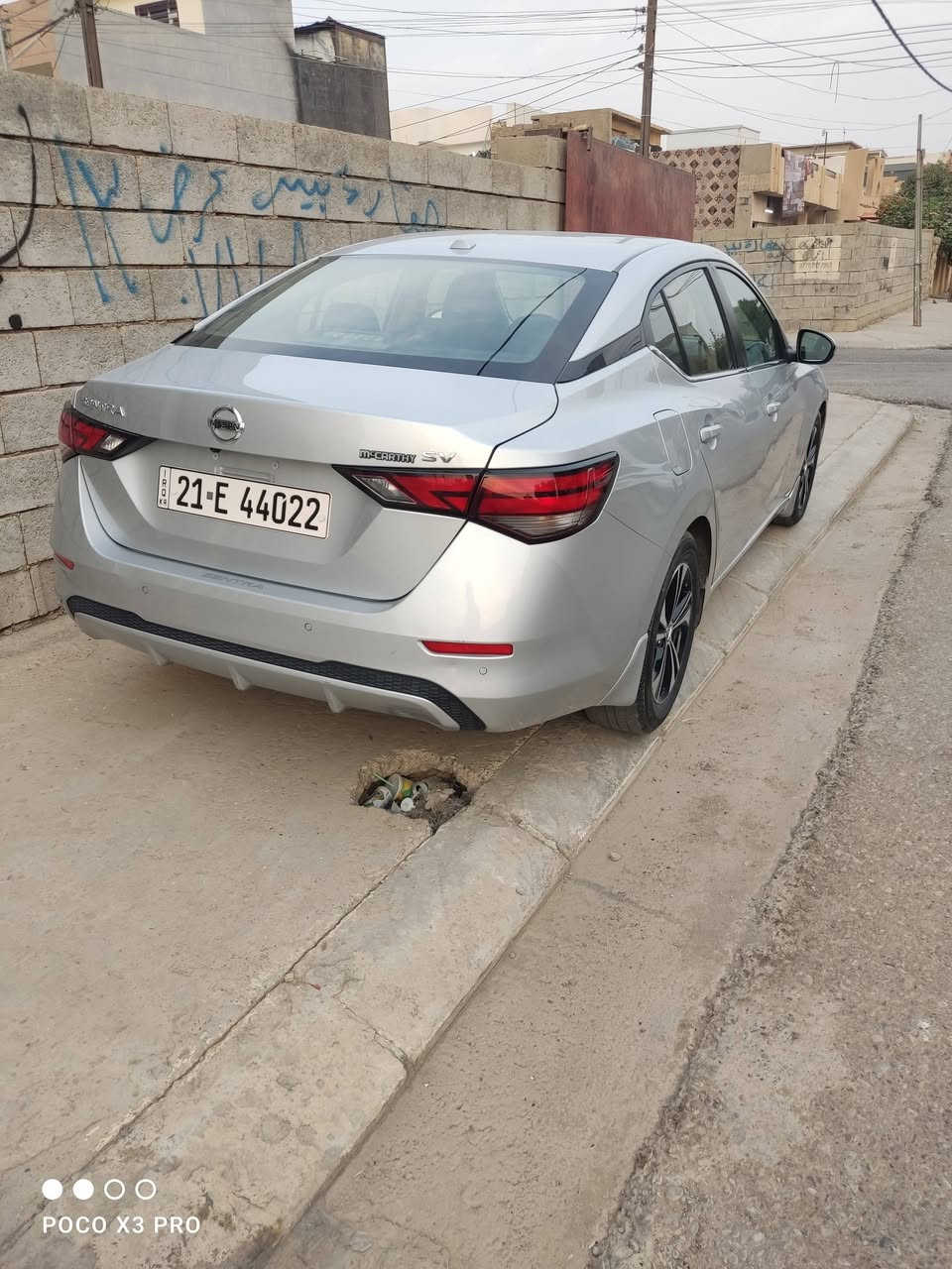 نيسان سنترا موديل 2022 ماشي19الف   السعر 142 ورقه  بدون ايرباك سياره باسمي م/*********** مكاني كركوك
