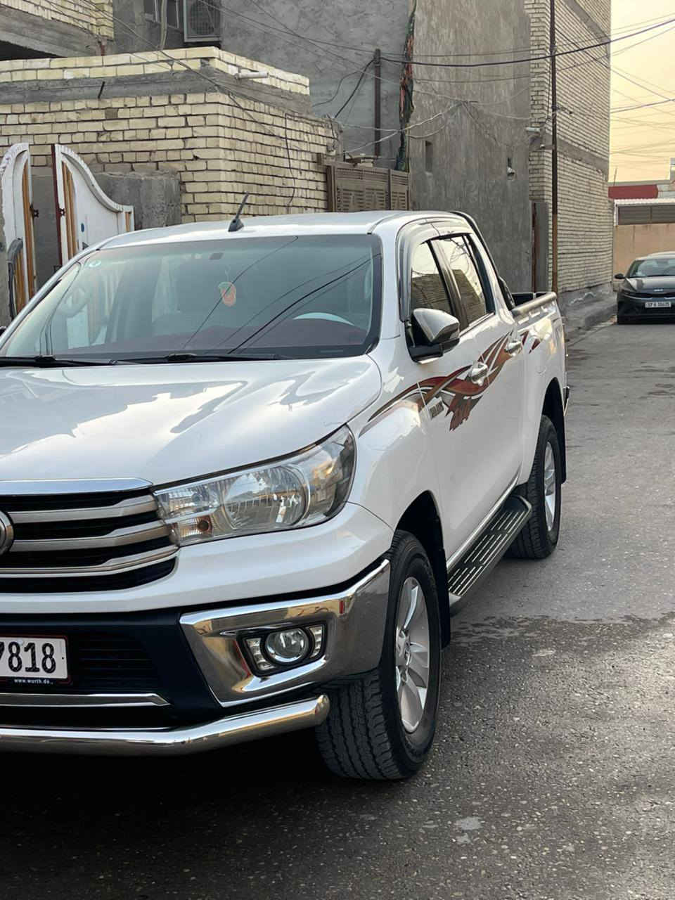 السلام عليكم
بيكم هايلوكس فور ويل عالي موديل ٢٠١٦ للبيع
تخم تاير جديد دوشمة جديدة سيارة جديدة ماشية ٥٧ الف حقيقي حدادية جديدة بارد فقط جاملغ
عنوان بغداد الكمالية ***********
