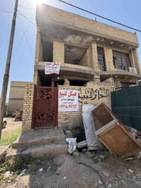هيكل للبيع مساحه ١٠٠ متر طابقين رقم القطعه ١٨٧٣