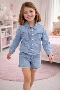 طقم بناتي • ٣–١٢ سنة • ٦ قطع