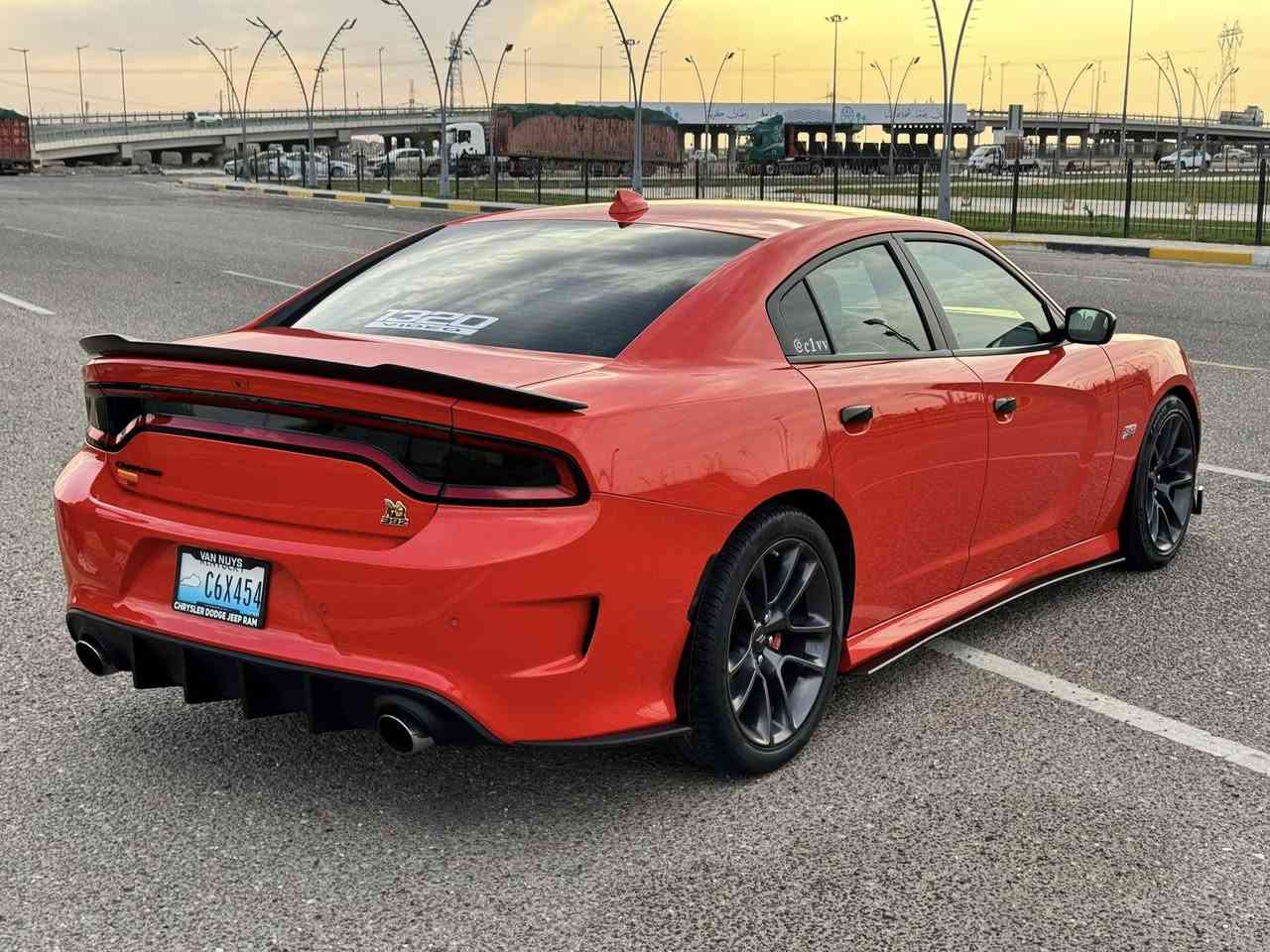 السلام عليكم للبيع او المراوس
اسم السيارة : دوج جارجر
{1} الفئة : SCAT PACK
{1} الموديل : 2023
{1} عداد المسافة :  28 ألف
{1} اللون : برتقالي
{1} اللوحة : رقم اربيل باسم شركة تريد وكالة او تحويل
{1} السعر : 305$
{1} المحرك : 8 سلندر 6400
{1} حادث السيارة : بنيد + دعامية تبديل فقط 
{1} رقم الشاصي : 2C3CDXGJ2PH576739
المواصفات : فول عدا الفتحة والرادار .
السيارة مصروف عليها برمجة سيفتي وسستم لحاية ودوس واضافت هواي والسيارة مزودة من امريكا وسعر التزويد 25$ 
وهذا التزويد : 
شوتة K&N
 نوزلات هيلكات 
اويل بم هيلكات 
بلكات ريسنك NGK
هدرز لونك تيوب STANLESS POWER
ولف حماوة mishimoto ريسنك 82
اويل كاج كان 
للأستفسار الاتصال على : ***********
