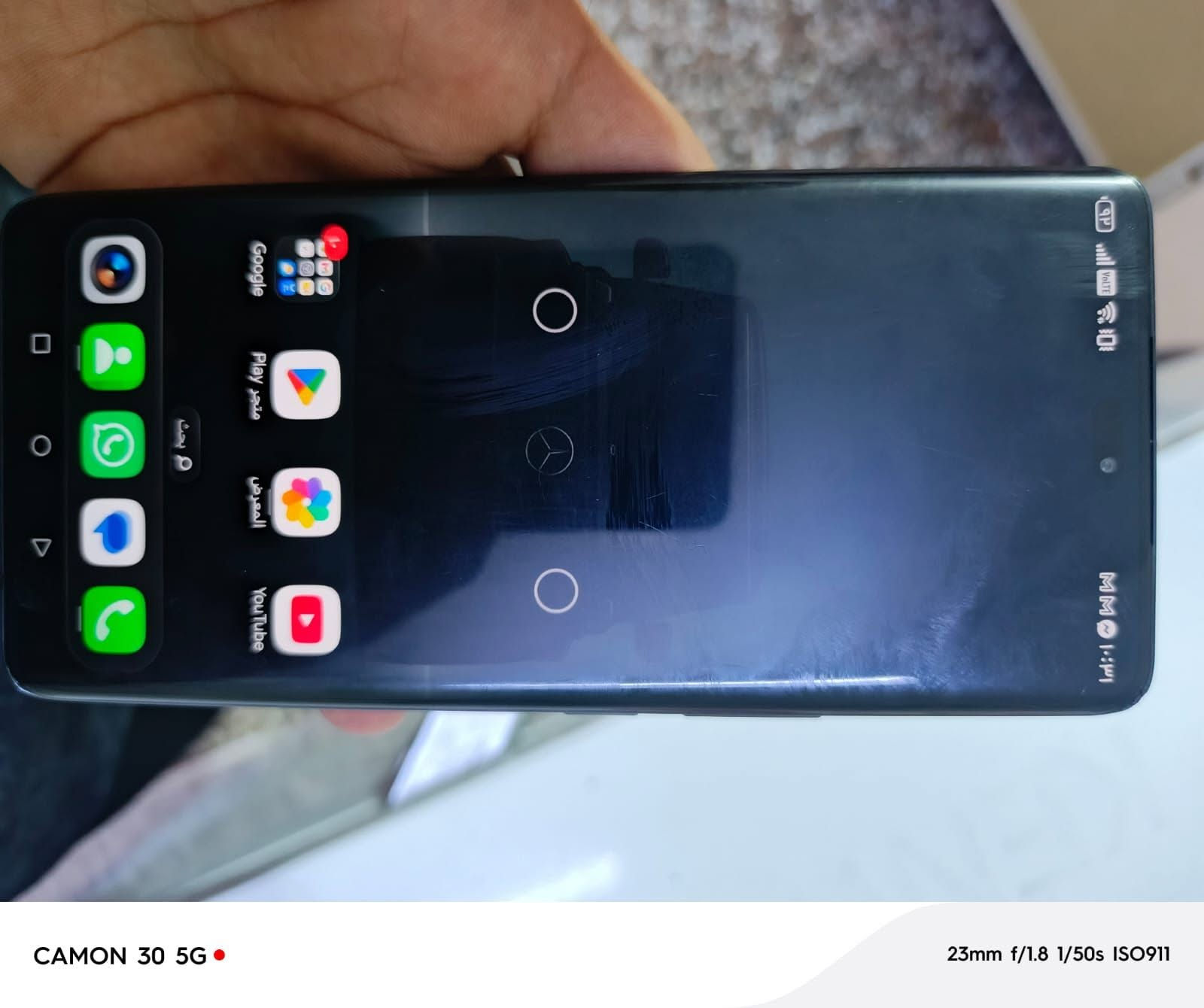 جهاز  HONOR X9c مادخل تصليح
مامفتوح نظيف ذاكرته 256 

الذكره العشوايه 12
Snapdragon 6 Gen 1
المعالج المركزي

شاشة بتقنية حماية البصر من Honor
٢٧٠٠ x ١٢٢٤
بطارية السيليكون والكربون
6600 mAh
جهاز ضد الماء  
الجهاز اصلي ليس كوبي 
بدون ملحقات فقط الجهاز السعره 300 الف العنوان الزعفرانيه  رجاء لاماشتري لا يعلق


**إذا كنت صاحب هذا الإعلان وتريد حذفه لأي سبب، رجاءا أرسل رسالة إلى الدعم الفني**