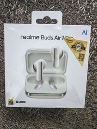 سماعة ريلمي بودز 7 برو اخر اصدار مستخدمة فقط يوم واحد اشتريتها من عين ...