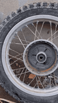 دراجة نارية • عجلة خلفية ١٦ • فلوجة