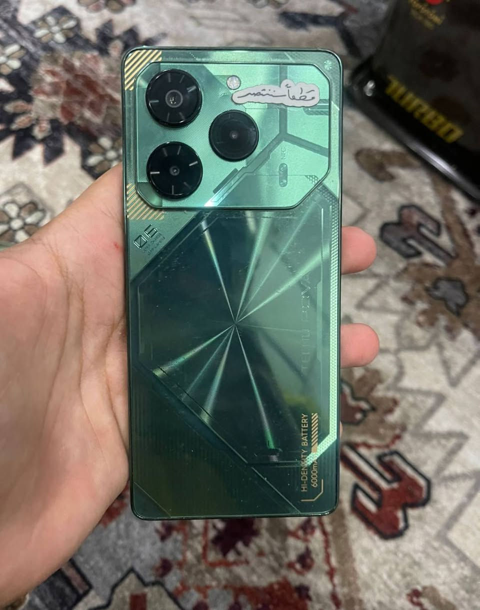 سلام عليكم
جهاز تكنو بوفه 6pro 5G ذاكره 256 بطاريه 96 عشوائيه 12 جهاز كامل ملحقاته بي عيب واحد هوه كسر حفيف بشاصي يختفي بلحافظه مالته جهاز حلو مرتب اريد اراوسه فقط بايفون حتلو فرق قليل مكان بغداد البياع رقمي ***********
