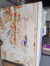 مجمده حجم كبير تجميد ثلج بس كشره شويه تعبان بس الداخل كلش نضيف السعر 7...