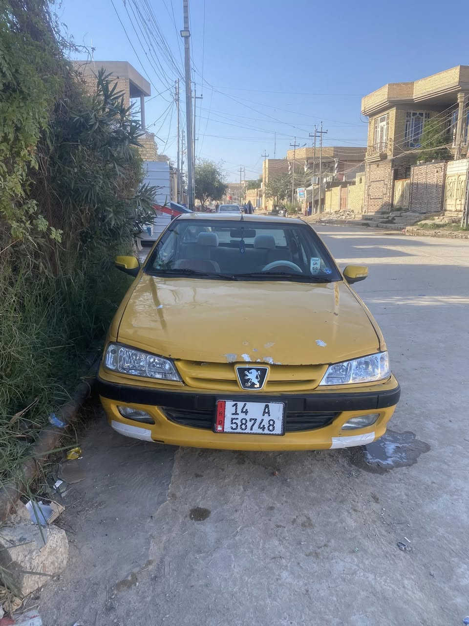 بيجو باص 2015
رقم إنكليزي بسمي شرط تحويل 
كير ومحرك جدد 
ذي قار شطرة
***********
