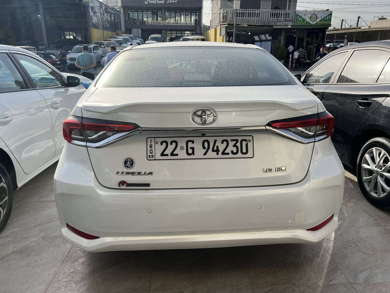 السلام عليكم كورلا شركة جيهان 2024  فول مواصفات اقرة تفاصيل زين وبس شراي يتصل
ماشية 20الف KM 

محرك 1.8

سيارة بعده بالضمان

بيه ملاحضه شخط صغير جدا بالبنيد 

رقم وسنوية جديد 

مكان سيارة سليمانية

فول مواصفات  سلايت وحساس وكامرة 

سيارة حيل جديده 

السعر 179 

للاتصال ***********
