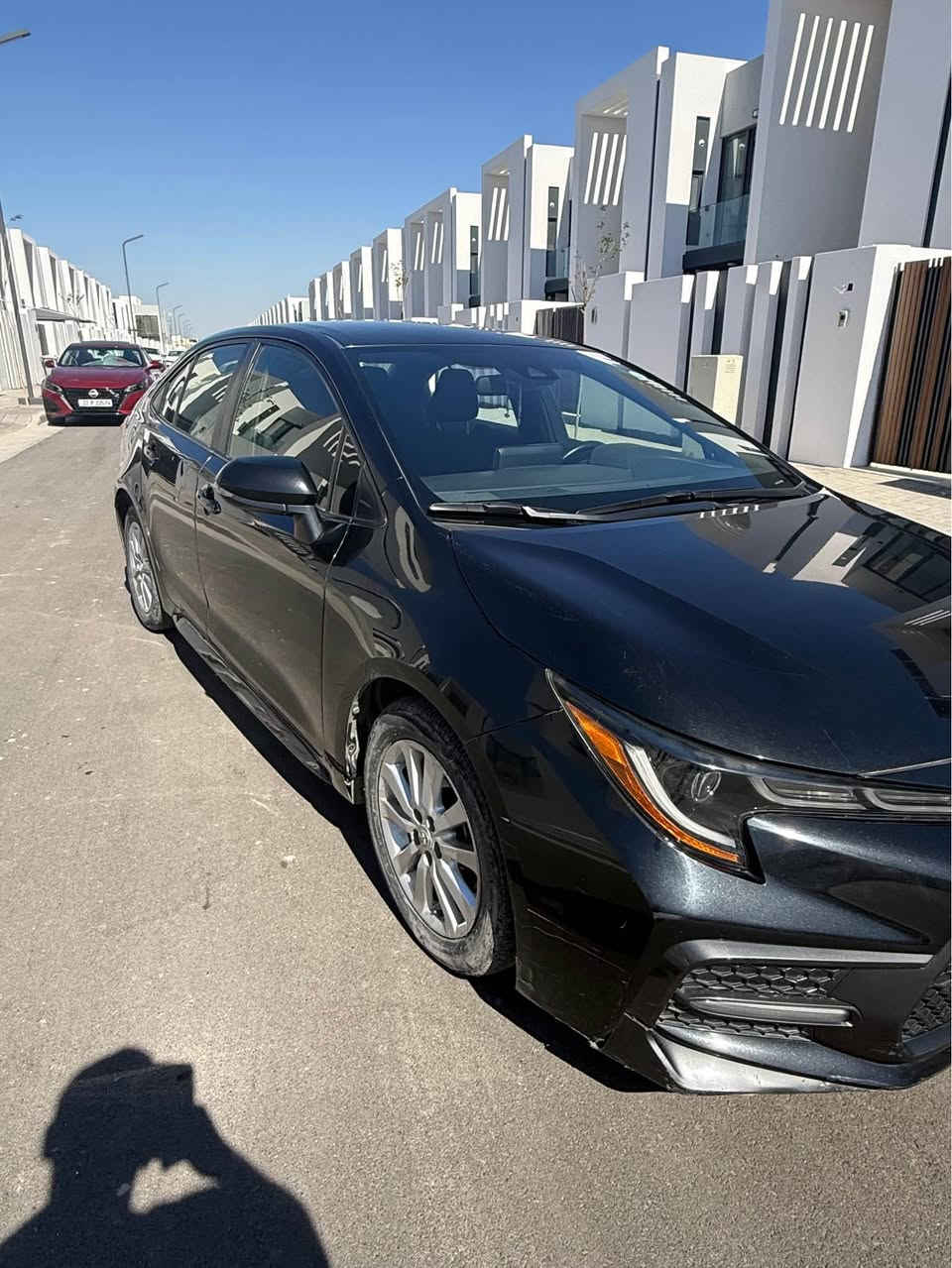 TOYOTA - COROLLA - SE - 2022
كورولا ٢٠٢٢ SE 
سعر / 131 ورقة 💵 
موديل / ٢٠٢٢ 
محرك / كبير ٢٠ 
لون / اسود 
ماشي / ٤٠ مايل 
موافات / فول ماعدا فتحة - لايتات زنون - بريك بصمة - قيادة ذاتية - شاشة كبير - رادار - ويلكب - كاميرا - تحكمات ستيرن … 
رقم شاصي / JTDS4MCE2NJ087753
رقم / اربيل تحويل و وكالة بشرط 
صبغ / جملغ و باب بدون ايرباكات . 
رقم موبايل 📱 / *********** بغداد, العراق
