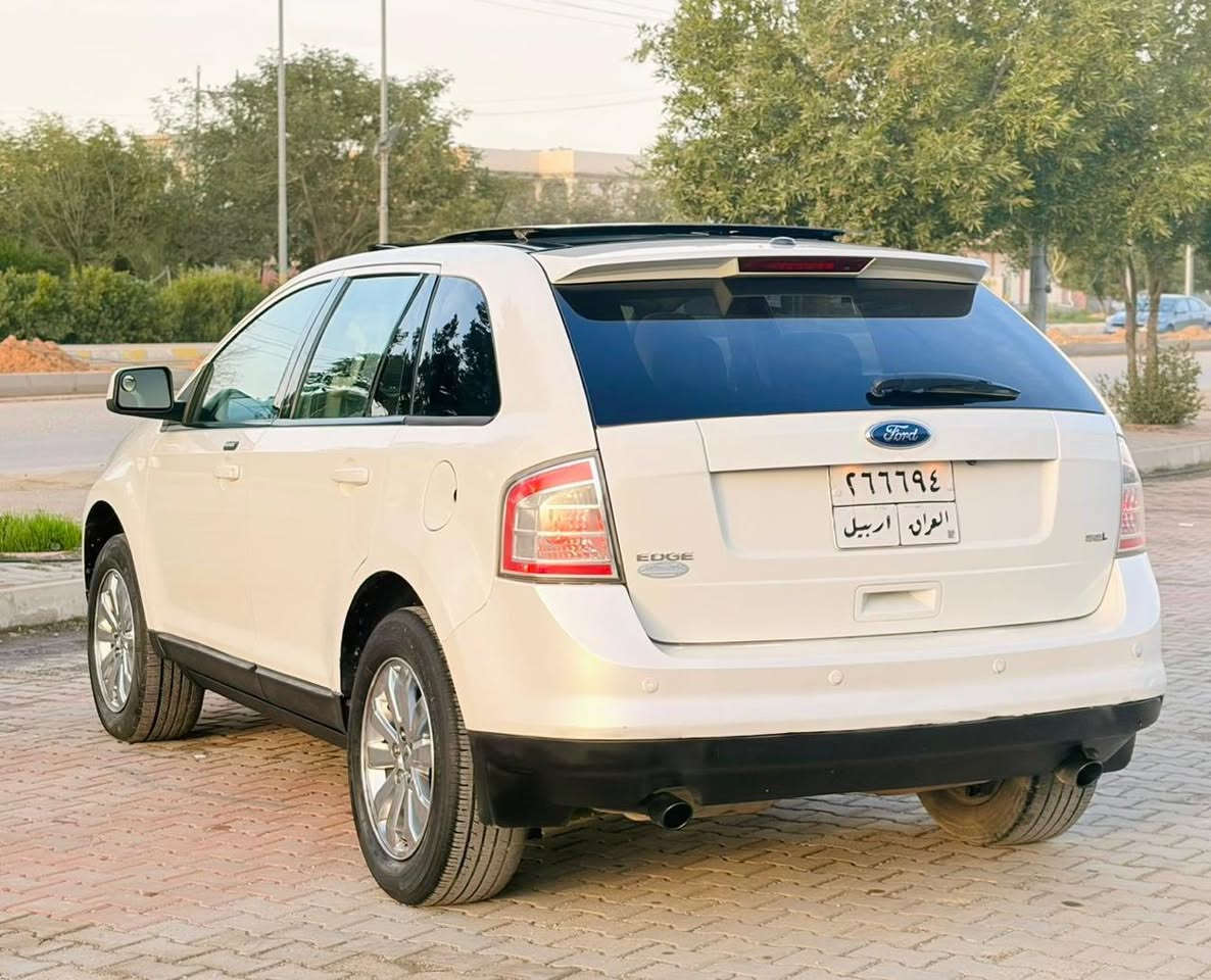 (( السلام عليكم))
من رخصة الادمن   
السعر ( 103 )$ ورقه
فورد ايدج  موديل 2010 
سياره خليجيه فول الفول مواصفات
للاتصال ***********
سيارة بيه شويه من جاملخ خلفي فقط 
صوره سونار مرفق ويا الصور سياره
فول الفول SEL 
محرك 6 سلندر  
حجم محرك 3500
سياره وضع شريكه 
كامره
اسلايت 
كشنات كهرباء    
 تحكم استيرن 
حساس خلفي 
مانع انزلاق 
 تبريد ثلج منضومه تبريد كله جديد 
تدفئة شغال
كير محرك جديد 
تخم تايرات جديد
صدر امامي خلفي جديد
‏كهربائيات—كله شغال -شرط سياره جاهزه
سياره مابي نواقص بدون مصرف جاهز 
رقم أربيل 
شرط تحويل او غرامه 
عنوان ديالي خانقين
