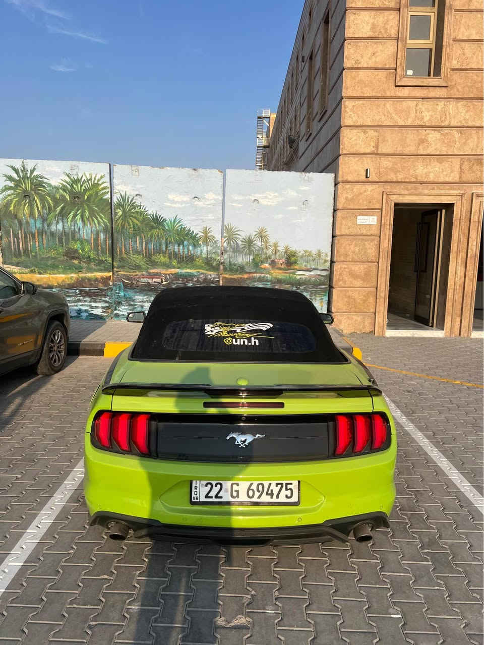 Ford mustang 2020 ecobost
فورد موستنك 2020 ايكو بوست كشف 
لون اخضر فسفوري بلادي
نسخة ال55th

فول مواصفات للاخير 
دشبول سبع اللوان 
عينة سبع اللوان
شاشة سنك 3 
اشارات وتدفئة بالمراية 
كشنات جلد تدفئة وتبريد 
وكل مواصفات الفول بيهة
تبريد ثلج 
كير ومكينة بالجيس 
عليهة كت كامل RTR
جنح RTR
السيارة مسويلهة ادامة كاملة ما تصرف عليهة اي شي
السعر148 وبيه مجال بسيط للشراي
عندك اي سؤال اتصل على رقمي 
وبخدمتك *********** البصرة, العراق
