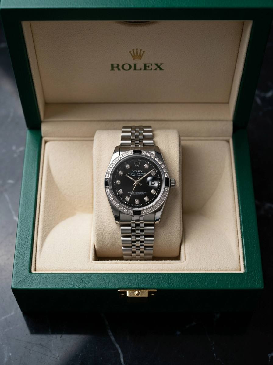 ساعة رولكس ديت جست (Datejust) بميناء مرصع بالماس.
صناعة سويسرية أصلي.
​السوار: Jubilee المريح والأنيق.
​الإطار: مرصع بالكامل لإضفاء لمسة من الضوء على معصمك.
​الميزة: تقويم التاريخ مع عدسة "سايكلوبس" الشهيرة
متوفر التغليف كهدية مميزة تليق بشخصك المميز♥️
متوفرة الآن في 1kr_store
📍 الديوانية – الحمزة الشرقي 
🚚 توصيل مجاني داخل الحمزة الشرقي
متوفر التوصيل لكل المحافظات
#اكسسوارات #رولكس #الحمزة_الشرقي #ساعات_فخمة #ساعات_رجالية #ساعات_نسائية #لايك


**إذا كنت صاحب هذا الإعلان وتريد حذفه لأي سبب، رجاءا أرسل رسالة إلى الدعم الفني**