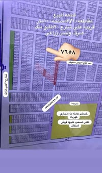 ١٠٠م • واجهة ٥م • طابو ملك