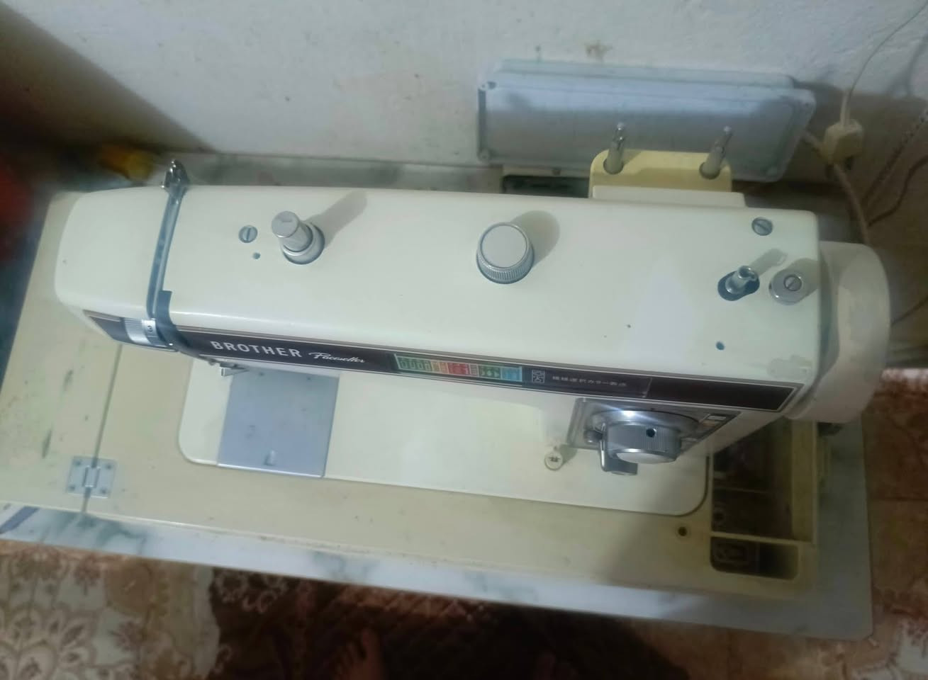 مكينة برذر الاصلية ياباني خياطة و تطريز ١١ خرزة للبيع شغال بس تحتاج تغيير فحمات 
المكان / بعقوبة


**إذا كنت صاحب هذا الإعلان وتريد حذفه لأي سبب، رجاءا أرسل رسالة إلى الدعم الفني**