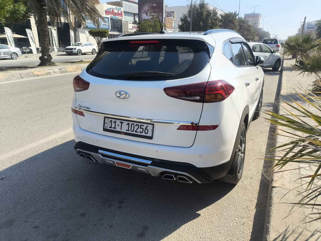 توسان 2019 
كاصد خليجي فول مواصفات
باسمي رقم دولي بغداد سنوية  للـ29
حساسات 
لايت 5 عدسات
ليد امامي خلفي
لايت دوار ويه الستيرن
 بالمري ومري شفط
اشارات ترحيب باب ومري
كير 3 انضمه 
تخم تاير جديد
باتري جديد
كير ومكينة كفالة
داخل صاج
بصمه
شاشة بلادية 
سايد بريك برجل
كشنات جلد كهربائيه
تبريد قطعتين
ثلاجه بالجكمجة
بيها صبغ قليل بقبق الجنطة من دون فتح
مكاني بالنجف
للاستفسار مراسلة الخاص
او الاتصال على الرقم ***********
