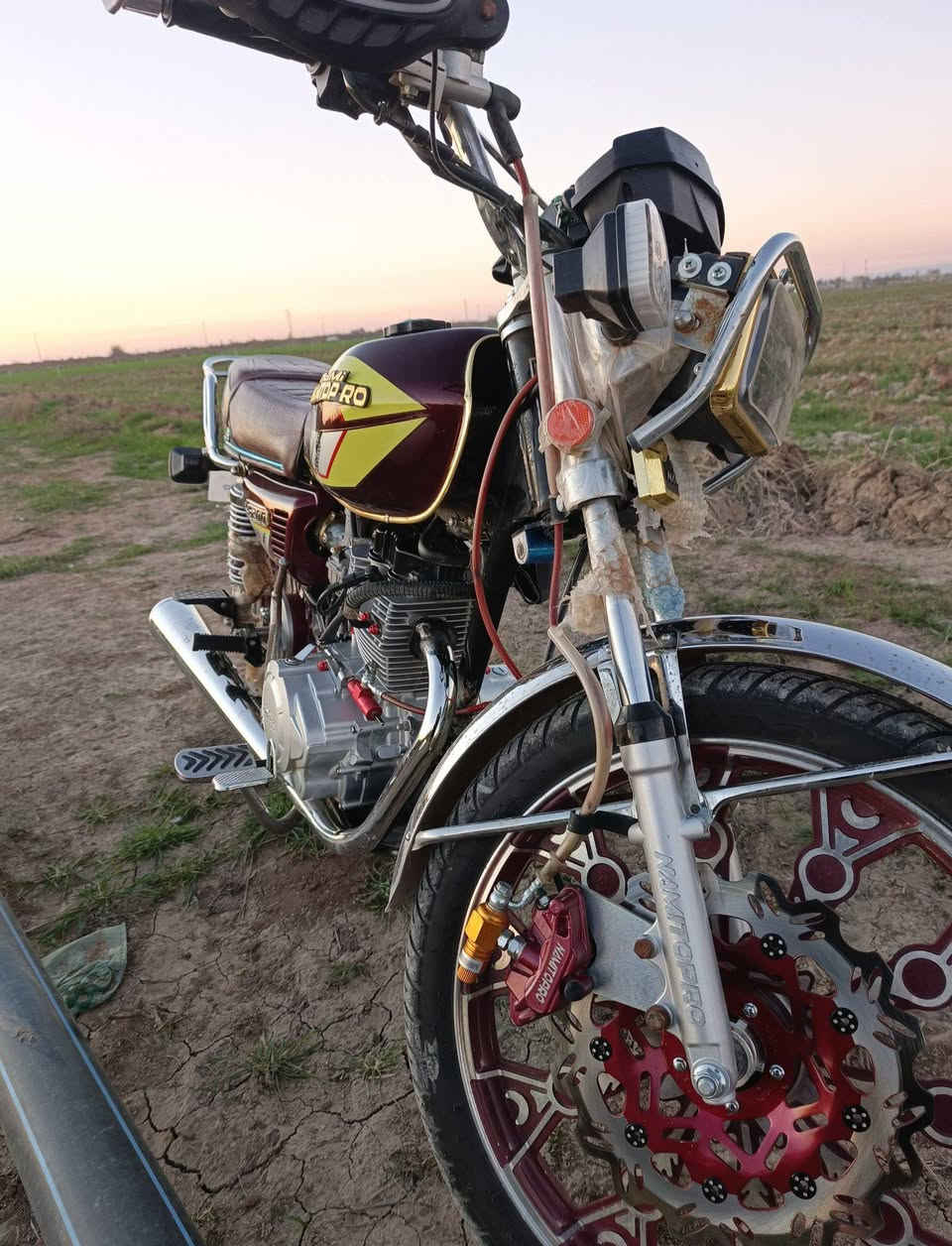 السلام عليكم /// دراجه موديل 2025 محرك 200  للبيع السعر750 ✋مكان كركوك قضاء الحويجه اتصال *********** بيع مستعجل
