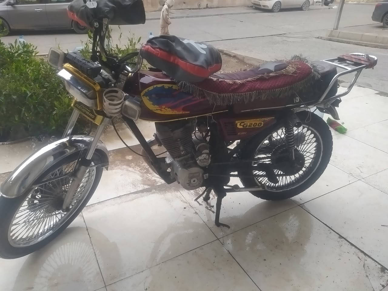 دراجه للبيع
نامي برو هونزدا 5كير
سلف شغال اناره كهرباء كلها مضبوط
عزم ماشاء الله نار 
موديل 2018 منفيس الاصلي بشرط 
مكينه صوت ناعم مابيها مشكلة
سعرر 290 الف 
مكان اربيل طيراوه 
للتواصل ***********
