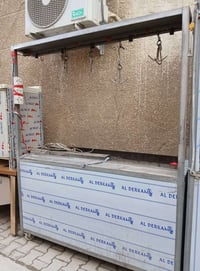 منقلة كباب • ستانلس ستيل • متر ونص