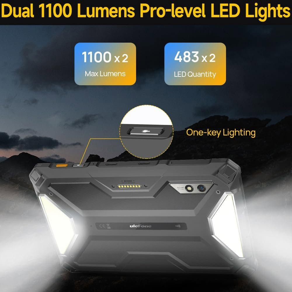 يباد مدرع فول مواصفات

السعر👇🏻👇🏻👇🏻👇🏻👇🏻👇🏻👇🏻👇🏻

السعر👈🏻👈🏻 500  👉🏻👉🏻

جهاز Ulefone Armor PAD 3 Pro اللوحي الخارجي، ببطارية 33280 مللي أمبير، وشاشة 10.36 بوصة، ومعالج MTK G99، وذاكرة 16 جيجابايت + 256 جيجابايت/2 تيرابايت، وكاميرا 2.4K FHD+، وكاميرا خلفية مزدوجة 50 ميجابكسل + 32 ميجابكسل، ونظام تشغيل Android 13، ومكبري صوت، ومقاوم للماء بمعيار IP68، ويدعم شبكات 4G LTE/5G WiFi/OTG/GPS/NFC/FM

ماركة أوليفون

اسم الطراز جهاز Ulefone Armor PAD 3 Pro

سعة تخزين الذاكرة 256 جيجابايت

حجم الشاشة 10.36 بوصة

أقصى دقة عرض 2400x1350

نظام التشغيل أندرويد 13

لون أسود

حجم ذاكرة الوصول العشوائي المثبتة 8 جيجابايت

جيل الجيل الثالث

عمر البطارية 168 ساعة

حول هذا المنتج

بطارية بسعة 33280 مللي أمبير، وشحن سريع بقوة 66 واط، وتقنية OTG: ترافقك بطارية Ulefone Armor Pad 3 Pro فائقة المتانة بسعة 33280 مللي أمبير طوال الأسبوع. يقلل الشحن السريع بقوة 66 واط بشكل ملحوظ من وقت التوقف عن العمل من خلال تحسين سرعة الشحن. كما تتيح لك خاصية الشحن العكسي استخدام الجهاز كشاحن متنقل لشحن أجهزة أخرى. إنه رفيقك المثالي للعمل والسفر في الهواء الطلق.

شاشة 2K مقاس 10.36 بوصة، سطوع 500 شمعة، وزجاج كورنينج غوريلا: تتميز أجهزة Ulefone اللوحية بشاشة 2K مقاس 10.36 بوصة بنسبة عرض إلى ارتفاع 5:3، وكثافة بكسل 225 بكسل لكل بوصة، وعمق ألوان 8 بت، وسطوع 500 شمعة، مما يوفر صورًا مذهلة وواقعية بتفاصيل دقيقة. يسهل قراءة الشاشة حتى في ضوء الشمس المباشر أو في البيئات شديدة الإضاءة. يتميز جهاز Ulefone Pad 3 Pro بزجاج كورنينج 5 المقاوم للصدمات والسقوط العرضي.

ذاكرة وصول عشوائي تصل إلى 16 جيجابايت + ذاكرة تخزين داخلية 256 جيجابايت + نظام أندرويد 13: يتميز بذاكرة وصول عشوائي 8 جيجابايت + ذاكرة وصول عشوائي افتراضية 8 جيجابايت، بالإضافة إلى ذاكرة داخلية 256 جيجابايت قابلة للتوسيع حتى 2 تيرابايت. يُقدم معالج MediaTek MT8788 ثماني النواة بتردد 2.2 جيجاهرتز، بتقنية تصنيع 6 نانومتر، بالإضافة إلى معالج رسوميات ARM Mali-G57 MC2 ونظام تشغيل أندرويد 13، مما يجعل جهاز Ulefone Armor Pad 3 PRO المقاوم للماء يعمل بسلاسة وكفاءة.

مصباح تخييم قوي مزود بمصباحي LED مزدوجين بقوة 1100 لومن: يمكن استخدام جهاز Armor Pad 3 Pro اللوحي كأداة إضاءة متعددة الوظائف، حيث يعمل كمصباح يدوي أو مصباح رأس أو مصباح تخييم محمول بفضل مصباحي LED المدمجين. يكفي لمسة واحدة لتشغيل المصباح.

حاصل على شهادة IP68/IP69K، ومعتمد وفقًا لمعيار MIL-STD-810H: يتميز جهاز Ulefone Armor Pad 3 Pro اللوحي المتين بهيكل مصبوب بالحقن المتكامل، مما يمنحه قوة ومتانة معززتين، بالإضافة إلى مقاومة أفضل للماء والغبار. كما يوفر تصميم الإطار المرتفع حماية أكثر موثوقية.

كاميرا خلفية بدقة 50 ميجابكسل + كاميرا أمامية بدقة 32 ميجابكسل: يتميز جهاز Ulefone Armor Pad 3 PRO اللوحي المتين بكاميرا أمامية بدقة 32 ميجابكسل وكاميرا خلفية بدقة 50 ميجابكسل. يوفر لك تجربة محسّنة للاجتماعات عبر الإنترنت ومكالمات الفيديو وتسجيل جميع لحظاتك الرائعة.

جهاز لوحي أندرويد ثنائي الشريحة بتقنية 4G + واي فاي 2.4/5G: جهاز لوحي خارجي بتقنية 4G بدون شريحة Ulefone، متوافق مع شبكات 4G/3G/2G العالمية، ويعمل مع جميع شركات الاتصالات الرائدة مثل T-Mobile وVodafone وO2 وE Plus و1&1 وAT&T وOrange وSFR وEE وThree وVerizon. ضمان لمدة 24 شهرًا، مع مركز صيانة معتمد في أوروبا. لا تترددوا في التواصل معنا لأي استفسار، وسنرد عليكم خلال 24 ساعة.

› 

وصف المنتج

جهاز لوحي متين بشاشة مضيئة تعرض شكلاً برتقالياً مجرداً. يظهر عليه النص "ARMOR PAD 3 PRO" و"اعمل بلا حدود، العب بلا قيود".

يدعم هاتف Ulefone Armor Pro الذكي والمتين 25 نطاق تردد عالمي. أينما كنت، يتيح لك Armor Pro الاتصال بشبكات الجوال المحلية في أي مكان في العالم. كما يدعم تقنية الجيل الرابع (4G) في كلا منفذي الشريحة في آنٍ واحد - استمتع بسرعة أكبر.

يتحمل هاتف Ulefone Armor Rugged Phone قسوة بيئة العمل، كما يلبي متطلبات الهواتف الذكية للرياضات الخارجية. يُناسب هذا الهاتف شريحة واسعة من المستخدمين من مختلف القطاعات، من هواة الرياضة والتجار ورجال إنفاذ القانون وسائقي التوصيل والبستانيين والحرفيين والمزارعين وغيرهم. كما يُعدّ رفيقًا مثاليًا لعشاق الأنشطة الخارجية مثل التسلق وركوب الأمواج والتجديف والسباقات الثلاثية والغوص وصيد الأسماك والمشي لمسافات طويلة والتزلج والرياضات المائية وغيرها.

نظام التشغيل: أندرويد 13، الذاكرة: 16 جيجابايت من ذاكرة الوصول العشوائي (8 جيجابايت + 8 جيجابايت هي ذاكرة افتراضية قابلة للتوسيع ويمكن تعطيلها اختيارياً) + 256 جيجابايت من ذاكرة التخزين الداخلية + يدعم بطاقة SD بسعة 2 تيرابايت، الكاميرا: كاميرا أمامية بدقة 50 ميجابكسل + 32 ميجابكسل، المعالج: MediaTek MT8788، ثماني النواة، 4 أنوية Arm Cortex-A73 بسرعة 2.0 جيجاهرتز، 4 أنوية Arm Cortex-A53 بسرعة 2.0 جيجاهرتز؛ معالج الرسوميات: Arm Mali-G72 700MHz، الشاشة: شاشة FHD+ مقاس 10.36 بوصة | 1200 × 2000 FHD+، البطارية: 33280 مللي أمبير، تدعم الشحن السريع 66 وات 11 فولت/6 أمبير، من النوع C، الشبكة الخلوية: 2G/3G/4G | شريحة Nano SIM + شريحة Nano SIM + بطاقة microSD؛ IEEE802.11 a/b/g/n/ac، نظام تحديد المواقع العالمي (GPS): GPS + Glonass + BeiDou + Galileo، طريقة فتح القفل: بصمة الوجه + بصمة الإصبع الجانبية، المستشعرات: مستشعر الجاذبية، مستشعر الضوء، مقياس التسارع، مستشعر المجال المغناطيسي الأرضي، مستشعر الدوران، عداد كولوم، عداد الخطوات، NFC، بلوتوث 4.2، OTG، الأدوات الرقمية: بوصلة، مقياس الصوت، تعليق الصور، مقياس الميل، قياس الارتفاع، عدسة مكبرة، تحذير، ميزان عمودي، منقلة، أصوات مضحكة، الوزن: 166.8 × 261.7 × 21.2 مم / 1243 غ قائمة المحتويات: جهاز لوحي واحد، كابل شحن من النوع C إلى النوع C واحد، واقي شاشة واحد (مثبت مسبقًا)، حزام يد واحد، مفك براغي واحد، 4 براغي، إبرة شريحة SIM واحدة، دليل مستخدم متعدد اللغات

رسم بياني يعرض مواصفات الهاتف الذكي: سعة تخزين داخلية 256 جيجابايت، وذاكرة وصول عشوائي تصل إلى 16 جيجابايت، مع تمثيل مرئي لشرائح الذاكرة وتفاصيل نصية.

ذاكرة وصول عشوائي تصل إلى 16 جيجابايت + ذاكرة قراءة فقط 256 جيجابايت + معالج MediaTek MT8788 ثماني النواة

معالج MediaTek MT8788 ثماني النواة

بفضل معالج MediaTek MT8788 ثماني النواة، يثبت جهاز Armor Pad Pro قدراته من خلال تشغيل مجموعة من التطبيقات بسهولة، وفتح الملفات بسرعة، والتنقل بسلاسة عبر الإنترنت، والتبديل بسلاسة بين تطبيقات متعددة.

ذاكرة وصول عشوائي تصل إلى 16 جيجابايت + ذاكرة قراءة فقط تصل إلى 256 جيجابايت

استمتع بتعدد المهام بسلاسة وأداء فائق السرعة. بالإضافة إلى ذلك، استمتع بسعة تخزين داخلية كبيرة تبلغ 256 جيجابايت، مع إمكانية توسيعها حتى 2 تيرابايت باستخدام بطاقة microSD. لذا، ستجد دائمًا مساحة كافية لجميع تطبيقاتك وملفاتك وصورك وفيديوهاتك.

جهاز لوحي مزود ببطارية ضخمة سعة 33280 مللي أمبير، توفر 1812 ساعة من وقت الاستعداد، و181 ساعة من وقت التحدث، و18 ساعة من تشغيل الفيديو، وقدرة شحن سريع بقوة 65 وات.

بطارية ضخمة بسعة 33280 مللي أمبير

يتميز جهاز Armor Pad 3 Pro ببطارية ذات سعة كبيرة توفر وقت استعداد طويل للغاية يزيد عن شهرين، بالإضافة إلى خاصية الشحن السريع بقوة 66 واط لتقليل وقت التوقف عن العمل بفضل سرعة الشحن المُحسّنة، مما يسمح لك باستخدام الجهاز لفترات طويلة دون الحاجة إلى شحنه بشكل متكرر. علاوة على ذلك، وبفضل البطارية المقاومة للحرارة، يمكن للجهاز العمل بكفاءة حتى في درجات حرارة منخفضة تصل إلى -30 درجة مئوية.

شحن سريع بقوة 66 واط

بفضل الشحن السريع بقدرة 66 واط، يمكن تقليل وقت التوقف بشكل كبير من خلال تحسين سرعة الشحن.

يدعم الشحن بقوة 10 واط

يمكن أن يعمل الشحن العكسي كبنك طاقة لتجديد الطاقة لأجهزة أخرى مثل سماعات الأذن، وأجهزة iPhone، والأجهزة اللوحية، والساعات.

ضوء LED

مصباحان LED احترافيان بقوة 1100 لومن

يُعدّ جهاز Armor Pad 3 Pro أداة إضاءة متعددة الوظائف، حيث يمكن استخدامه كمصباح يدوي، أو مصباح رأس، أو مصباح تخييم محمول بفضل مصباحي LED المدمجين. بضغطة بسيطة على زر الإضاءة أو عبر التطبيق الخاص، يمكنك الوصول فورًا إلى مصدر إضاءة ساطع يدوم طويلًا.

حل إضاءة متكامل

بفضل تصميمها المتين، تُعدّ مصابيح LED متعددة الاستخدامات للمغامرات الخارجية مثل التخييم، وصيد الأسماك الليلي، والمشي لمسافات طويلة، وركوب الدراجات. سواءً أكانت لمواقع البناء، أو الإصلاحات الطارئة، أو إضاءة صيانة المركبات، أو حالات الطوارئ العائلية مثل الكوارث الطبيعية، فإنّ هذه المصابيح المدمجة متوفرة بسهولة.

هاتف ذكي يعرض مشهدًا للألعاب، محاطًا بمكبري صوت كبيرين. يصف النص "مكبري صوت ستيريو أماميين مزدوجين" لتجربة صوتية مكانية.

مكبرات صوت ستيريو أمامية مزدوجة

مؤثر صوتي مكاني

يُوفر مكبرا الصوت المتوازنان المدمجان في الجهة الأمامية صوت ستيريو أعلى، ووضوحًا مُحسّنًا، وتجربة صوتية أكثر توازنًا عبر مختلف الترددات. يُساهم ذلك في تجربة وسائط متعددة أكثر غنىً ومتعةً، سواءً للاستماع إلى راديو FM بدون سماعات، أو لحضور اجتماعات الفيديو، أو مشاهدة الأفلام، أو الاستماع إلى الموسيقى، أو ممارسة الألعاب.

معلومات عن منفذ HDMI مع صور للكابل والمنفذ. تتضمن صورة لأشخاص في غرفة اجتماعات يستخدمون شاشة عرض كبيرة للعرض التقديمي.

التوصيل والتشغيل، الصوت والفيديو - منفذ HDMI

انسَ أمر الكابلات المزعجة، وقم بتوصيل أجهزة متعددة بسهولة تامة عبر منفذ HDMI في جهاز Armor Pad 3 Pro، لتحصل على جودة فيديو وصوت فائقة مع راحة لا مثيل لها. التوصيل والتشغيل، الصوت والفيديو - منفذ HDMI. انسَ أمر الكابلات المزعجة، وقم بتوصيل أجهزة متعددة بسهولة تامة عبر منفذ HDMI في جهاز Armor Pad 3 Pro، لتحصل على جودة فيديو وصوت فائقة مع راحة لا مثيل لها.

جراب هاتف ذكي متين بتفاصيل صفراء. يُبرز النص معايير المتانة "IP68/IP69K Proof" و"MIL-STD-810H Certified".

أعلى معايير المتانة

حاصل على تصنيف IP68 وIP69K لمقاومة الماء والغبار، ومتوافق مع معيار MIL-STD-810H العسكري لمقاومة السقوط. يعمل واقي Armor Pad 3 Pro بكفاءة عالية في الظروف القاسية، مثل الأحوال الجوية القاسية والتعامل الخشن. توفر القوالب المصبوبة المدمجة قوة إضافية ومتانة فائقة للهيكل، بالإضافة إلى أداء أفضل في مقاومة الماء والغبار. كما يوفر تصميم الإطار المرتفع حماية أكثر موثوقية.

يعمل بنظام Android 13 الأحدث

خصّص مظهر واجهة المستخدم والويدجت. عزز خصوصيتك من خلال متطلبات الوصول، ووفر بيئة أكثر أمانًا. واستمتع بنظام Android 13 نقيّ بدون تطبيقات مثبتة مسبقًا.

تقنية الاتصال قريب المدى (NFC)، أعمال سلسة

بفضل تقنية الاتصال قريب المدى (NFC)، يعزز جهاز Armor Pad 3 مرونة الشركات وتواصلها. يمكنك مراجعة هويات الموظفين ومسح الرموز الشريطية، مما يجعل أعمالك متنقلة ومتصلة بشكل كامل.

مجموعة أدوات رقمية متعددة الاستخدامات

تُسهّل الأدوات الرقمية الاختيارية المتنوعة، كالبوصلة والمصباح اليدوي ومقياس الارتفاع، استخدام الأدوات والملحقات المادية، مما يُطيل عمر الخدمة. ولتحسين المنزل، يُمكن الاعتماد على تعليق اللوحات لضمان استقامتها وتسطيحها. كما يُمكن لعمال البناء استخدام خيط الميزان لضمان استقامة الجدران.

العمل بسلاسة في وضع القفازات

بمجرد تفعيل وضع القفازات دون الحاجة إلى إزالة القفازات أو تعديلها، ستظل الشاشة تستجيب.

موصل توسيع USMART

يستمد وصلة التوسيع الحصرية سلسلة بيئية من ملحقات USMART، على سبيل المثال، تعمل الوصلة الآمنة والموثوقة على تحسين كفاءة العمل في صيانة المركبات وفحص الأنابيب وما إلى ذلك. (يجب شراء الملحقات بشكل منفصل)

احصل على اتصال بالإنترنت في أي مكان

تتوفر اتصالات لاسلكية سريعة في أي مكان. يأتي جهاز Armor Pad Pro مزودًا بتقنية 4G LTE لشريحتي SIM، بالإضافة إلى شبكة Wi-Fi بتردد 2.4 جيجاهرتز و5 جيجاهرتز، مما يتيح لك البقاء على اتصال أثناء التنقل والوصول بسهولة إلى المحتوى وتحديثه في الوقت الفعلي.

قمة

حول هذا المنتج

مشابه

معلومات المنتج

من العلامة التجارية

التقييمات

جهاز Ulefone Armor PAD 3 Pro اللوحي الخارجي، ببطارية 33280 مللي أمبير، وشاشة 10.36 بوصة، ومعالج MTK G99، وذاكرة 16 جيجابايت + 256 جيجابايت/2 تيرابايت، وكاميرا 2.4K FHD+، وكاميرا خلفية مزدوجة 50 ميجابكسل + 32 ميجابكسل، ونظام تشغيل Android 13، ومكبري صوت، ومقاوم للماء بمعيار IP68، ويدعم شبكات 4G LTE/5G WiFi/OTG/GPS/NFC/FM

جهاز Ulefone Armor PAD 3 Pro اللوحي الخارجي، ببطارية 33280 مللي أمبير، وشاشة 10.36 بوصة، ومعالج MTK G99، وذاكرة 16 جيجابايت + 256 جيجابايت/2 تيرابايت، وكاميرا 2.4K FHD+، وكاميرا خلفية مزدوجة 50 ميجابكسل + 32 ميجابكسل، ونظام تشغيل Android 13، ومكبري صوت، ومقاوم للماء بمعيار IP68، ويدعم شبكات 4G LTE/5G WiFi/OTG/GPS/NFC/FM

معلومات المنتج

تفاصيل المنتج

اسم العلامة التجارية أوليفون

اسم الطراز جهاز Ulefone Armor PAD 3 Pro

جيل الجيل الثالث

وصف الفئة العمرية بالغ

محتويات العلبة شاحن بقوة 66 واط وكابل USB-C

رقم الموديل Ulefone Pad 3 PRO

استخدامات محددة للمنتج ترفيه

اسم النمط قوي/صناعي

اسم المجموعة وسادة درع 3

رقم قطعة المصنّع Ulefone Pad 3 PRO

عدد الوحدات عدد 1.0

تصنيف الكتب الأكثر مبيعاً 

23,456 في فئة أجهزة الكمبيوتر وملحقاتها ( انظر أفضل 100 منتج في فئة أجهزة الكمبيوتر وملحقاتها )

252 قرصًا

ASIN B0D2L5SRMK

آراء العملاء 4.2 4.2 من 5 نجوم   (81)

4.2 من 5 نجوم

ذاكرة

سعة تخزين الذاكرة 256 جيجابايت

تم تثبيت ذاكرة الوصول العشوائي (RAM) 8 جيجابايت

فتحات الذاكرة المتاحة 1

الحد الأقصى لحجم الذاكرة الفلاشية المدعومة 2 تيرابايت

نوع ذاكرة الفلاش المتوافق بطاقة SD، بطاقة microSD

حجم ذاكرة الوصول العشوائي 8 جيجابايت

حجم القرص الصلب 256 جيجابايت

الاتصال

واجهة الأجهزة منفذ USB من النوع C

نوع التكنولوجيا اللاسلكية واي فاي

تكنولوجيا الاتصالات الخلوية الجيل الرابع

إجمالي منافذ USB 2

تقنية اتصال الشبكة بلوتوث، واي فاي

التوافق اللاسلكي 802.11ax

آلة تصوير

دقة التقاط الفيديو 32 ميجابكسل

وصف الكاميرا كاميرا أمامية بدقة 32 ميجابكسل

دقة مستشعر الصورة للكاميرا الخلفية 50 ميجابايت

دقة مستشعر الصورة الأمامية 32 ميجابكسل

دقة كاميرا الويب الخلفية 50 ميجابايت

تفاصيل إضافية

أنظمة التشغيل أندرويد 13

لون أسود

معالج الفيديو سامسونج

معالج الرسومات المساعد مالي-جي 57

أنواع واجهة المستخدم التعرف الضوئي على الأحرف

وصف الرسومات مدمج

الأجهزة المتوافقة الأجهزة المتوافقة [المحتملة]

مدة توفر قطع الغيار في الاتحاد الأوروبي سنتان

نوع الضمان محدود

عائلة أنظمة التشغيل أندرويد

عرض

حجم الشاشة 10.36 بوصة

أعلى دقة عرض 2400x1350

نوع العرض قاد

الدقة الأصلية 2400 × 1080 بكسل

معدل الإطارات 120 إطارًا في الثانية

نسبة العرض إلى الارتفاع 5:3

أقصى سطوع للشاشة 500 نيت

معدل تحديث الشاشة بالهرتز 360

بطارية

متوسط ​​عمر البطارية 168 ساعة

سعة البطارية 33280 مللي أمبير ساعة

نوع خلية البطارية أيون الليثيوم

طاقة البطارية 33280

محتوى الطاقة في بطارية الليثيوم 2.6 واط ساعة

المعالج

سرعة المعالج 2.2E+3 ميجاهرتز

وصف المعالج [متوقع] معالج MediaTek Helio G99

ماركة المعالج ميديا ​​تك

رقم طراز وحدة المعالجة المركزية هيليو جي 99

أقصى سرعة لطراز وحدة المعالجة المركزية 2.2 جيجاهرتز

سمات

ميزات خاصة أخرى للمنتج اتصال خلوي، سعة تخزين قابلة للتوسيع، وظيفة إجراء المكالمات الهاتفية، مكبرات صوت ستيريو، يدعم تقنية USB OTG

نوع المستشعر مستشعر نظام تحديد المواقع العالمي (GPS)

وظيفة تحديد الموقع الجغرافي عبر نظام تحديد المواقع العالمي (GPS) نعم

صوتي

وصف المتحدث يحتوي هذا الكمبيوتر اللوحي على مكبرات صوت مدمجة، ولكن لم يتم تحديد مواصفاتها المحددة في تفاصيل المنتج.

تنسيق الصوت المدعوم MP3، AAC، WAV


**إذا كنت صاحب هذا الإعلان وتريد حذفه لأي سبب، رجاءا أرسل رسالة إلى الدعم الفني**