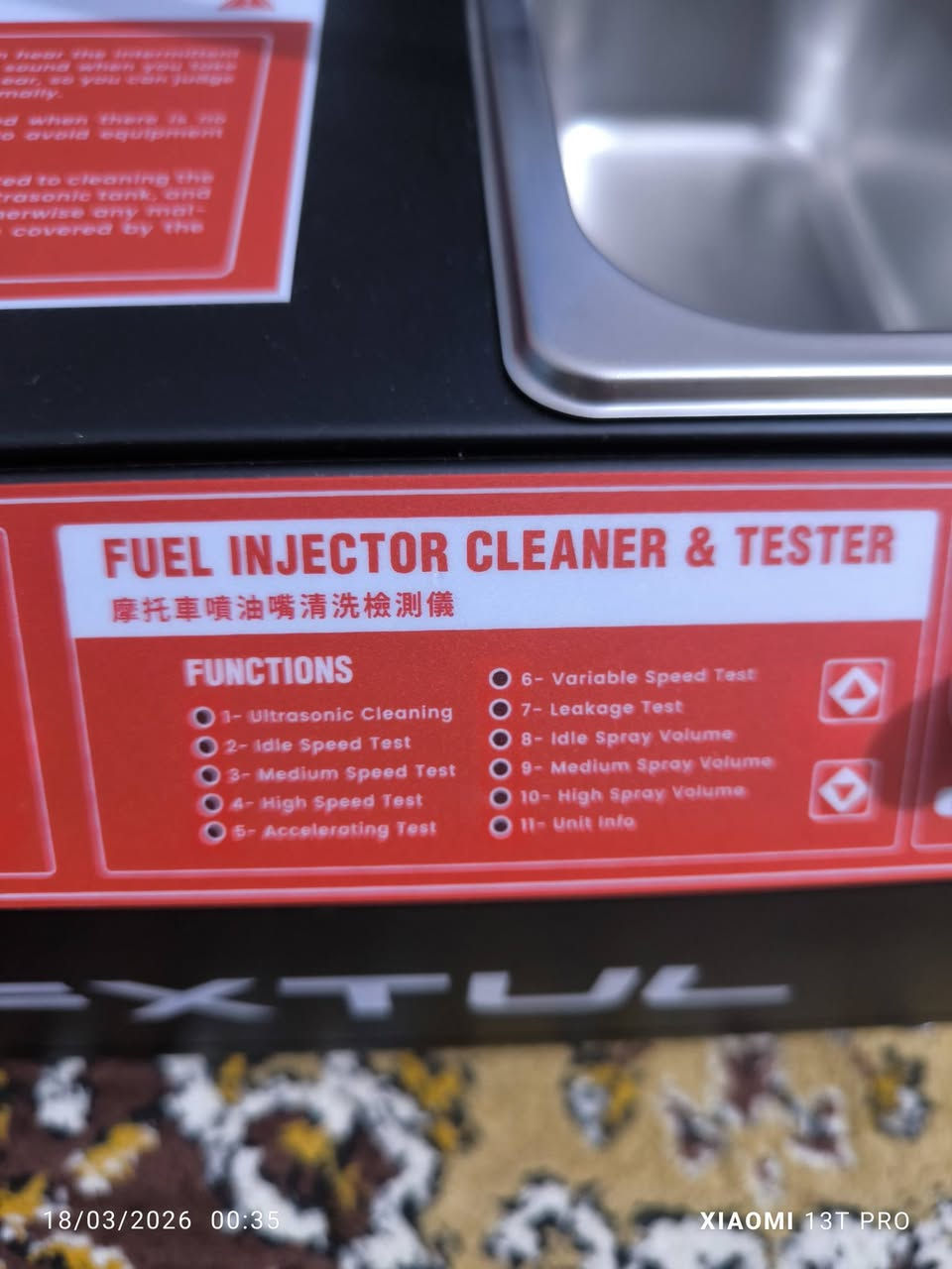 السلام عليكم 
جهاز تنضيف النوزلات ماركه FXYUL
جهاز جديد غير مستخدم جميع الصور موجوده 
السعر مالته بالموقع الرسمي 533 الف 
سعره يمي 275 الف 
*********** 
يتوفر توصيل إلى جميع محافظات العراق
