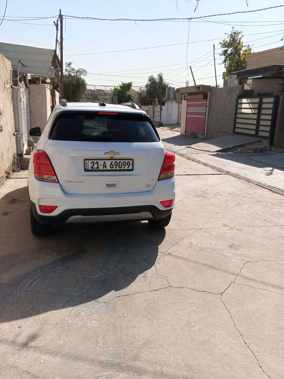 سلام عليكم
شوفرليت تراكس ٢٠١٨
كير محرك تحويل كلشي بشرط سيارة كلش حلوه ونضيفه  
كلين بدون قطره صبغ 
دبل اكسل وبي بطاقه بانزين 
مكان سيارة كركوك 
 سعر ١١٠ وبي مجال 

‭٠٧٧٣ ٠٦٨ ٧١٧٤‬
