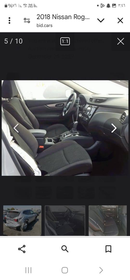 نيسان روج سبورت 2018 بابل رقم انكليزي باسمي للبيع او مراوس حسب القناعه موجودة في بابل الحمزة الغربي ع ***********
