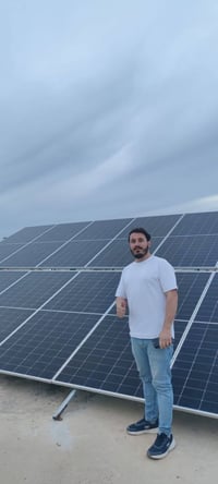 طاقة شمسية • ١٢ أمبير • الشورة البكر