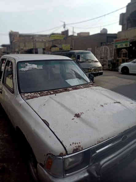 للبيع بدون رقم متسجل مال مزاد مكانه نجف ببكب تيوتا شغاله وكامله البيع بدون رقم بيه كتاب السعر 12.    ***********
