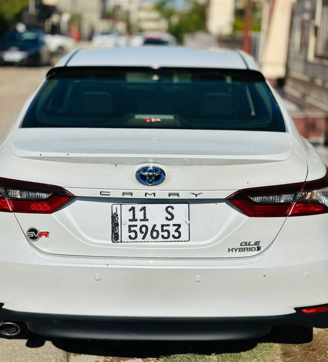 كامري  2023خليجي وكاله عبداللطيف جميل 
مكفوله من الصبغ والبارد بيها فقط شخط بلجاملغ الخلفي ورصعتين مسحوبه ممبينه
ماشيه 81الف كيلو
سلايد
بصمه تشغيل وابواب
برده خلفيه كهرباء بلاديه
كشن كهرباء
شاشه 
وبقيه المواصفات معروفه
العنوان بغداد نفق الشرطه 
رقم صاحب سيارة ***********
