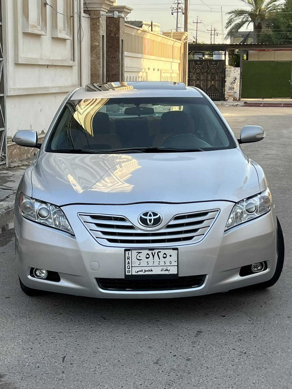 السلام عليكم كامري 2008وارد أمريكي
حادث جاملغ الايمن الامامي مبدل بلادي مو تجاري
بيها صبغ حزام بسبب شخوط كير ومكينه خير من الله تبريد ثلج صدر جديد 

تحكم ستيرن كشن كهرباء فتحت سقف 
منظومة زنون عالي ناصي
مري شفط 
مكان السيارة الفلوجة السيارة بأسمي تحويل ثاني يوم

***********
ااعتذر عن المراوس
