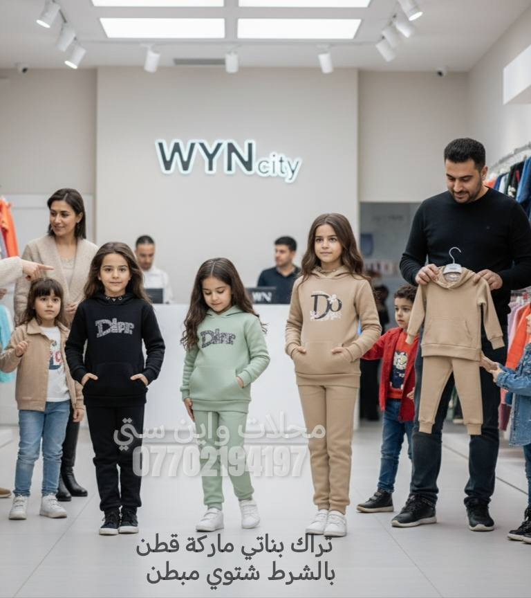 تصفية محل كامل ملابس اطفال
باسعار مناسبة صيفي وشتوي وبهاري
اكثر البضاعة صيفي تركي و صيني  كلهن جودة عالية
مو  شعبي هاي بعض الصورة الموجودة
بيعهن شلعة كاملة بسعر مناسب
مكاني كركوك
للاستفسار الاتصال على الخاص


**إذا كنت صاحب هذا الإعلان وتريد حذفه لأي سبب، رجاءا أرسل رسالة إلى الدعم الفني**