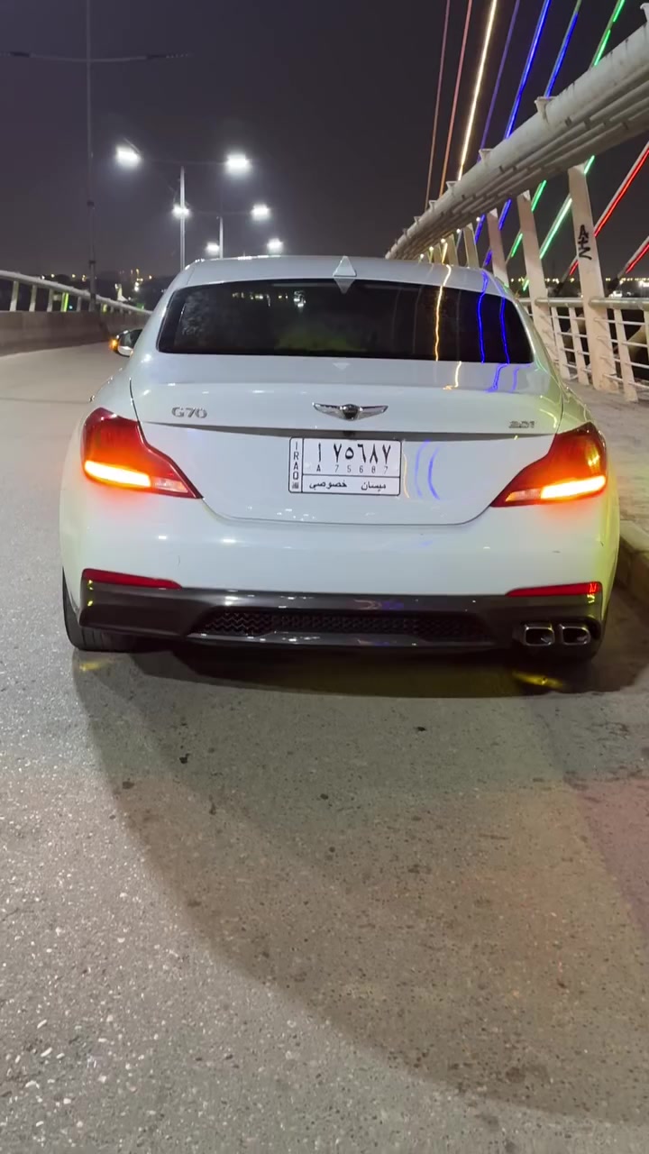 Genesis G70 2021
عداد 60 mi
4v 2500 T 🚀
معوقين ميسان
#الضرر مياه أمطار
#السعر 185 ورقه وبيه مجال
*********** حسين
مكان السياره ميسان العمارة
