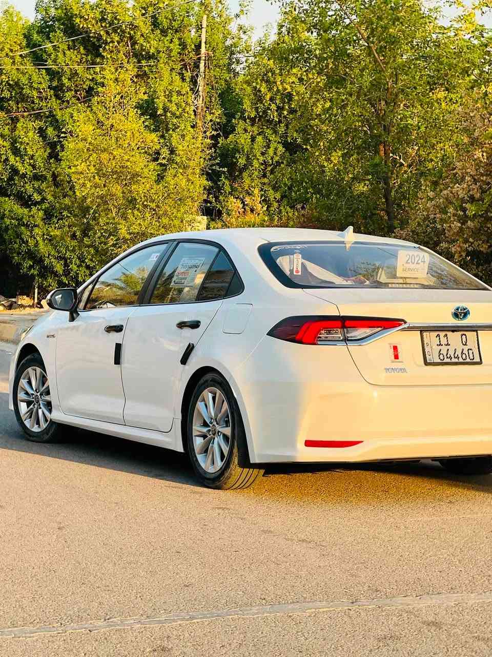 لسلام عليكم 
كورلا هايبرد 24 الشكل الخليجي 
ماشية 28
محرك 1800
رقم بغداد

فول مواصفات

فتحت سقف 
تبريد قطعتين 
بصمة تشغيل
داخل لون احمر 
ومغلف تغليف حراري 
السيارة كاملة مابيها ايي نقص 

السعر 150 
مكاني ديالى 
للتواصل ***********
