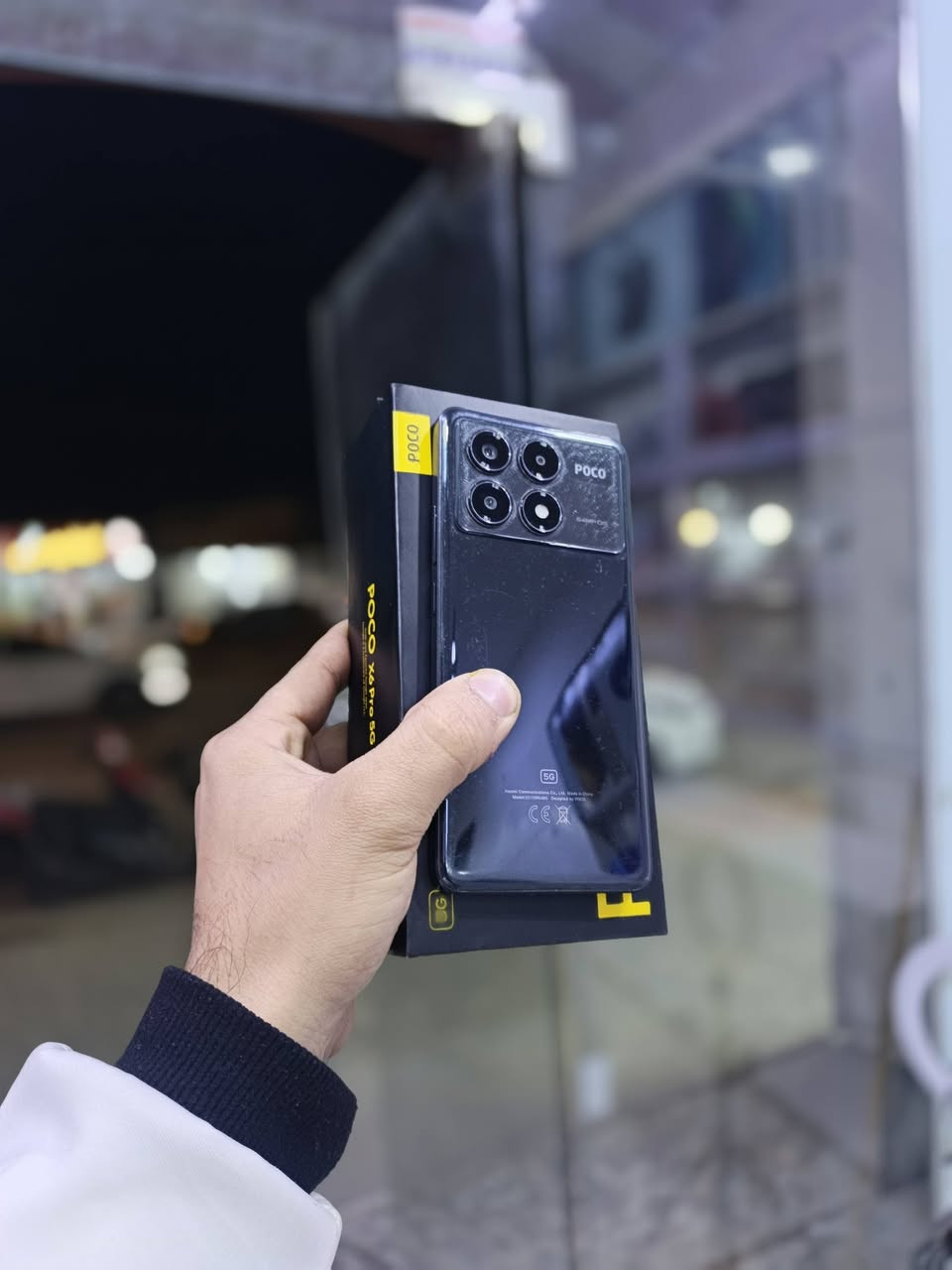 بوكو x6 برو 5G
بوكو ٦ برو 5g🎖
ذاكره ٥١٢ ✨
رام ١٢+١٢✔️
كامل ملحقاته 💯
العنوان نجف عسكري مدارس📌 
***********
