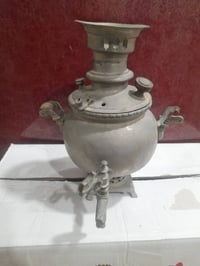 سماور نحاس • فحم • توصيل