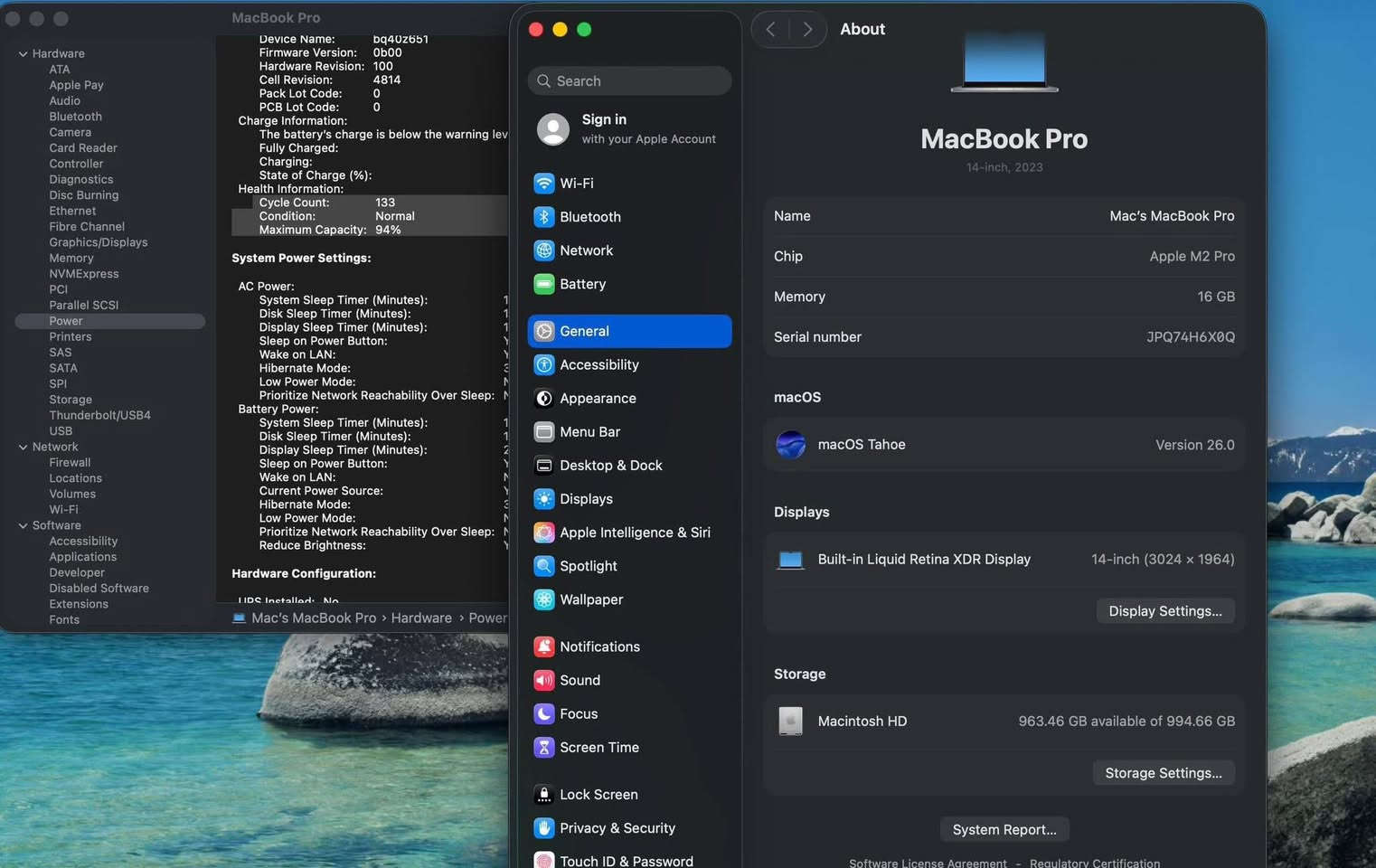 MacBook Pro 2023 14” M2 Pro 

Ram 16 | SSD 1 TB

Battery 94 - Cycle 133

Price : 1.685.000 نهائي 🔒 

***********
