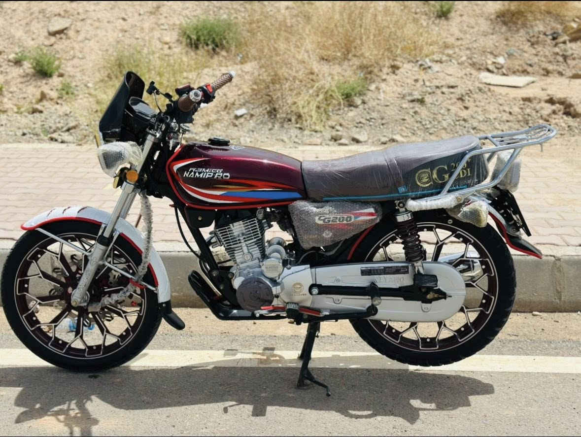 السلام عليكم
نامي برو هونزدا 200cc
موديل25 دراجه مكفوله من كلشي اي نقص مابيها 
شلعه معدل فول كهربأيات كولشي شغال 
اوراق ومكاتبه معرض موجود
((مكاني جلولاء )) سعر 740مجال بسيط
شراي اتصل وتدلل***********

