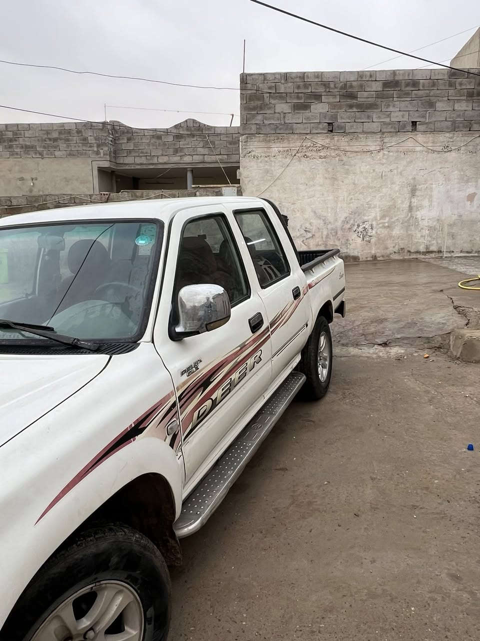 سلام عليكم 
بيكم دير 2012شرط التحويل أو الوكاله و السنويه لي 28و الكير شرط و المحرك معمر 
السعر 75وبي مجال 
***********
***********
