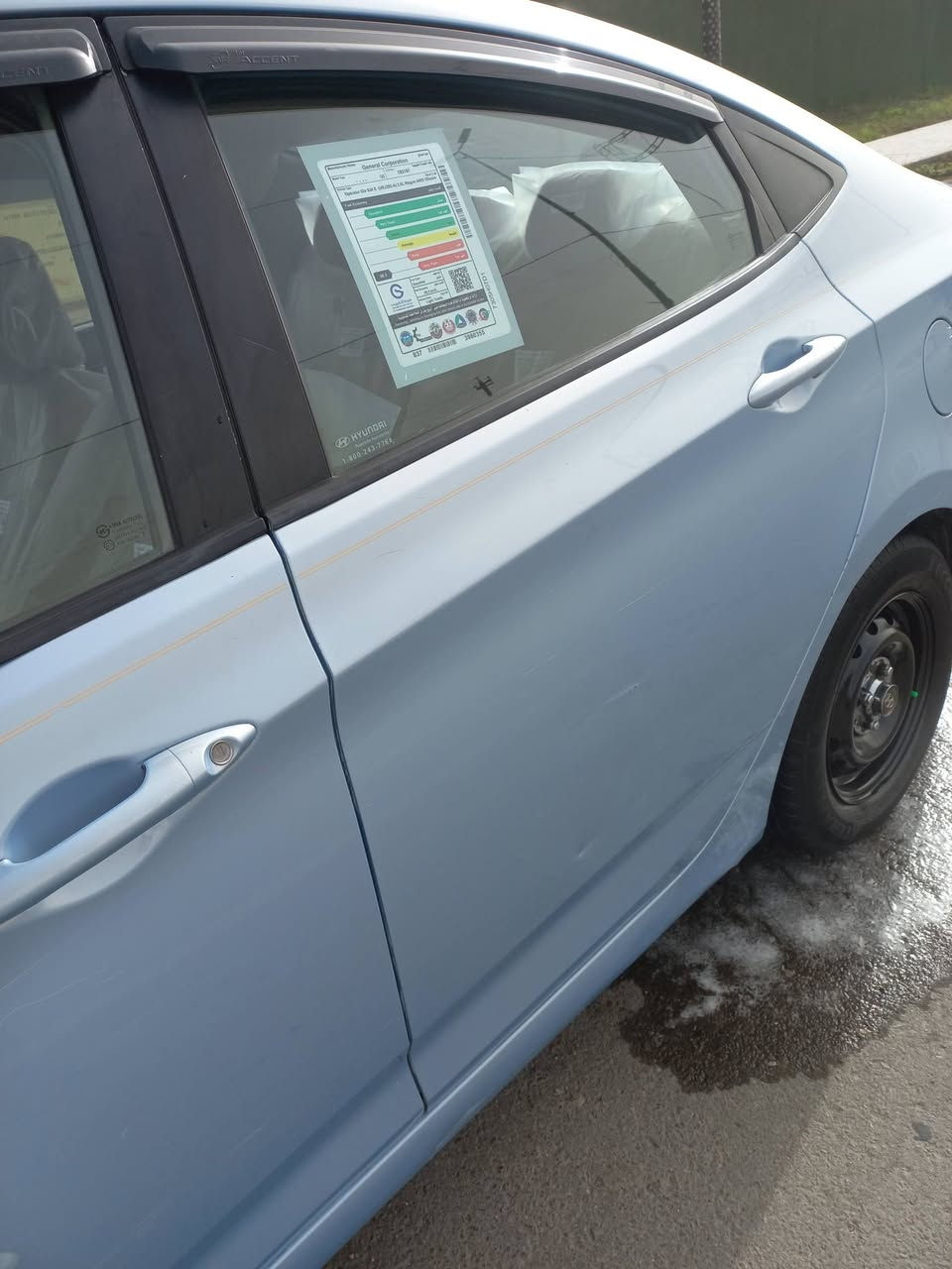 سلام عليكم
اكسنت 13 امريكي
حادث فقط بنيد مبدل 
باقي السياره ليبل واحد 
محرك كير مكفولات
محرك 1600 gdi
صدر امامي خلفي جديد
تبريد ويا السويج 
رقم بغداد الجديد بأسمي تحول ثاني يوم 
السعر 92 
***********
