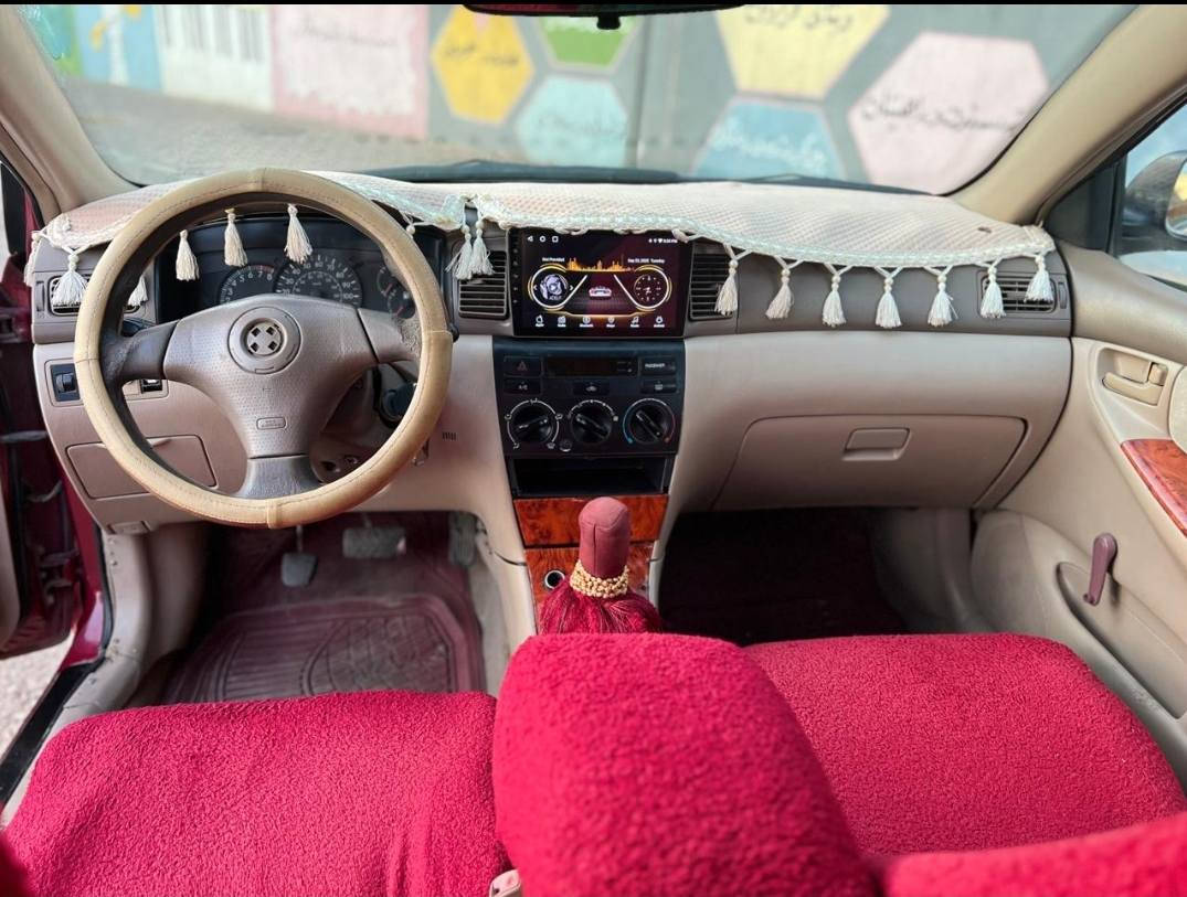 ***********
گوڵە سور بۆ فرۆشتن
کرۆلا 2004 
مەکینە 18
گێڕ عادی 
ABS
پاوەر 
قوفڵ مەرکەزی
تەپرید 
شاشە ئایپاد
ساخە سەیارەکە ئەولیات و مەنەفیست و سەنوی ئەسڵی خۆی لەگەڵە 
سعری تەنها 41گەڵا 
ناونیشان سلێمانی
*********** السليمانية, العراق
