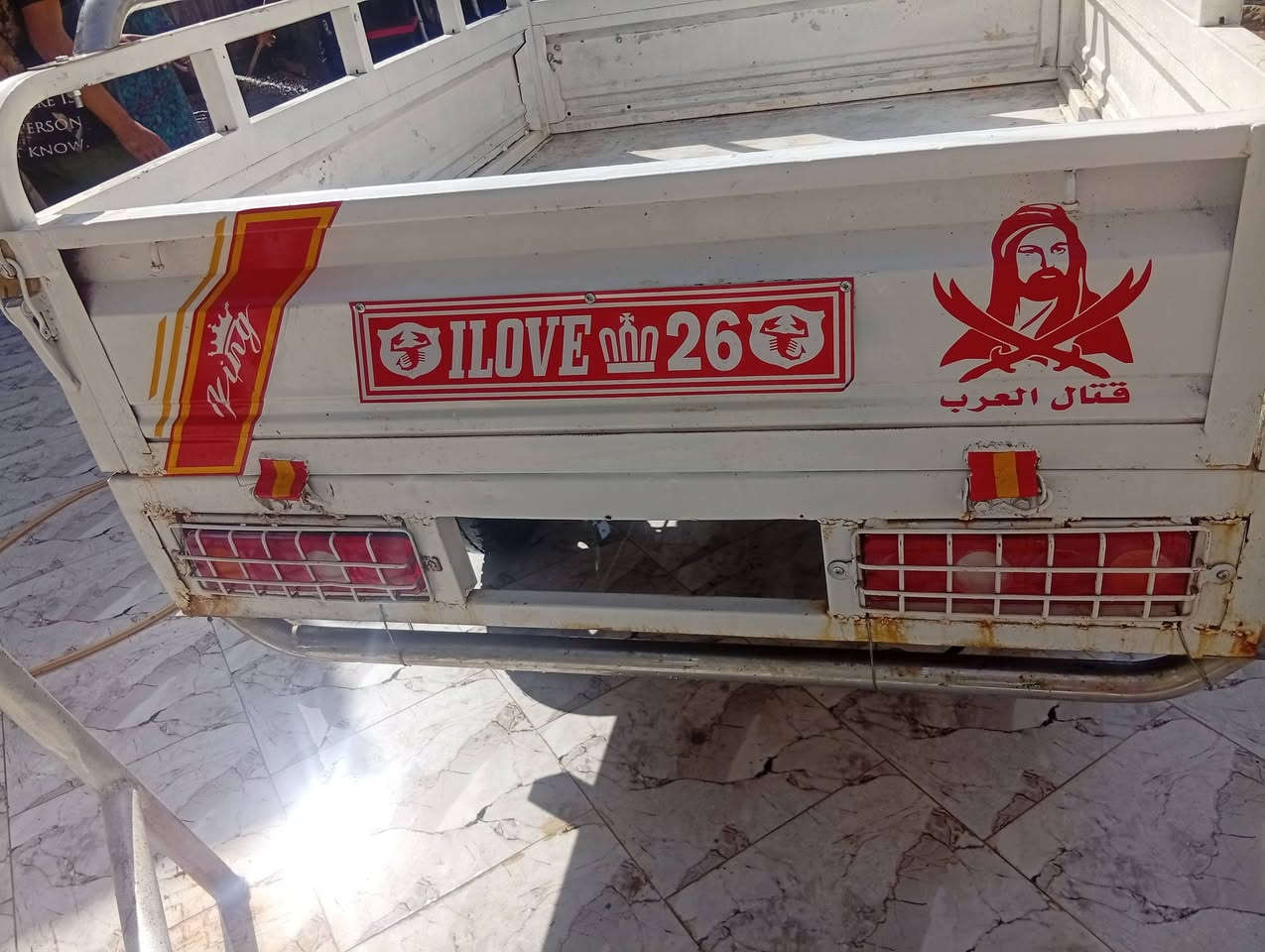 تايراتسلام عليكم شباب ستوته مراوس لبيع موديل 2012تعمير كله جديد مكينه ما مفتوح 
تايرات جديد كهربايات شغله سلاف هندر شاصي مصبوغ بدي ممكص  شاصي كفلاه 
ستوته حلوه شوفت عينك  شراي يجي خاص واني خادم له موجود عل فيس مكان ناصريه سجن لصلاح بحي سبل هاذه رقمي وتساب ***********مو شراي لا يجي خاص يسمع كلام مو حلو
 جديد
