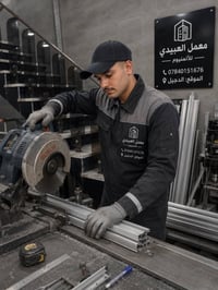 العبيدي • ابواب ألمنيوم • كاونتر تركي