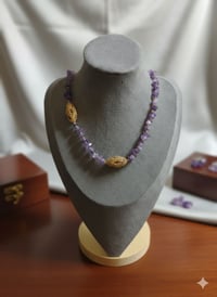 قلادة • جمشت طبيعي • مجوهرات