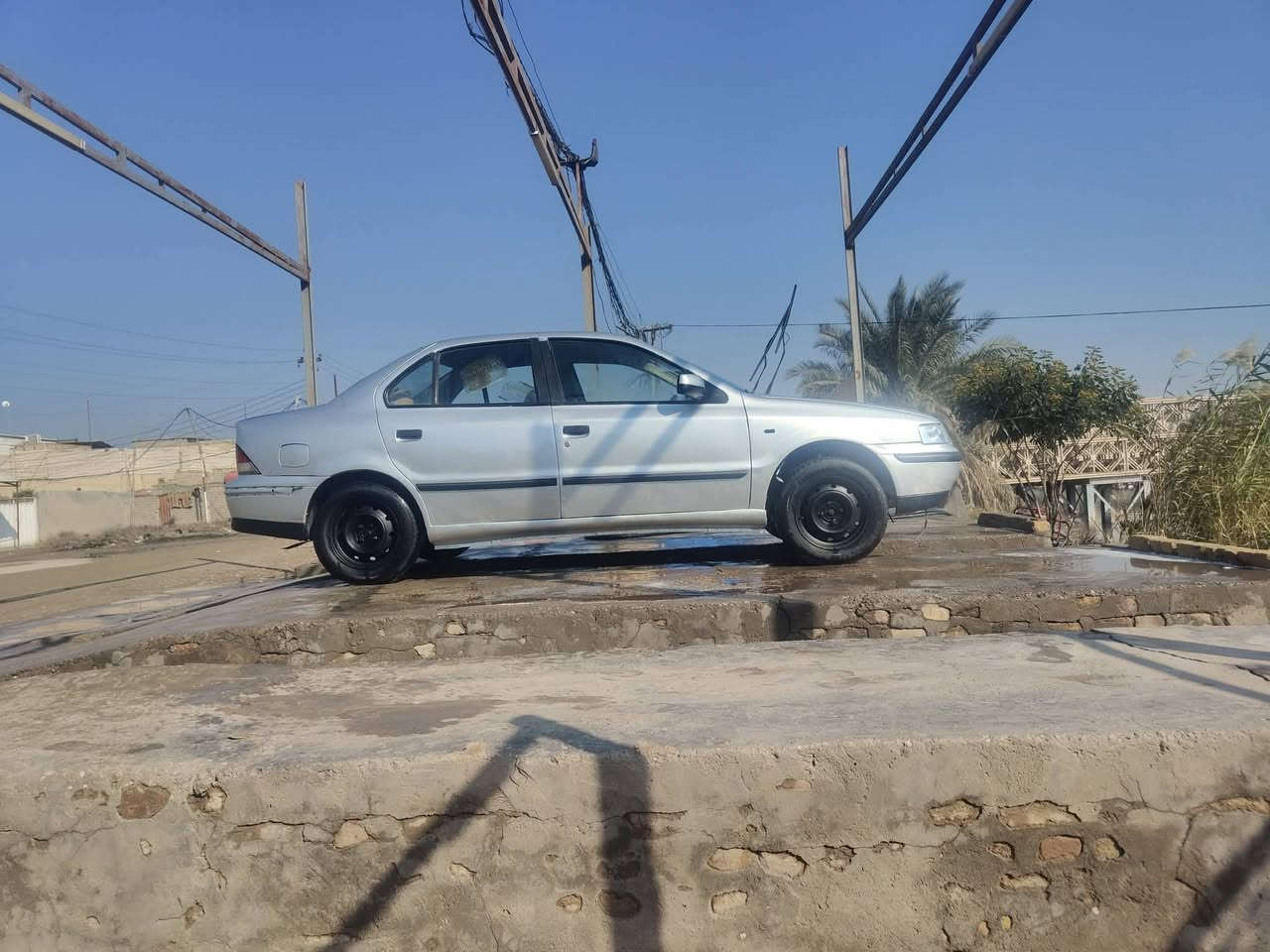 سمند موديل 2009 مصبوغه لاجماليه مكفوله كفاله عام رقم انكليزي مدوار ثاني يوم ***********9
