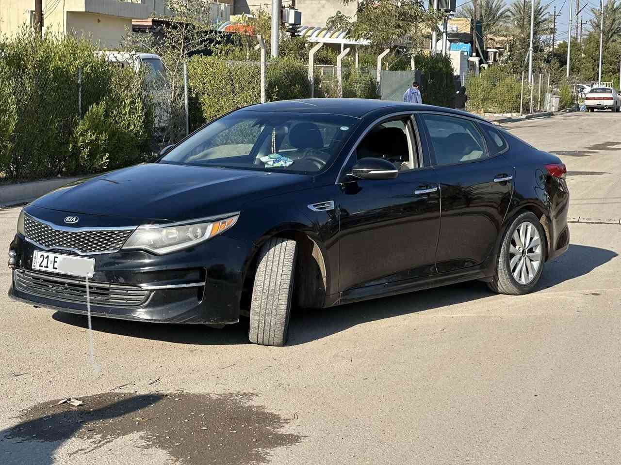 أوبتما 2016 أمريكي 
رقم سليمانيه إنكليزي 
السنويه تاريخ النفاذ 2028 
الضرر تبديل بونيد مع بارد كلش قليل بل جامرلغ الأمامي صفحة السكن الباقي مكفول 
ضررها سطحي لا بدنه ولا الغود ولا شواصي كلهن مكفولات 
ايرباك برده فقط طاك 

مواصفات عاديه 
ماشيه 145 
السعر 125 و بيها مجال 
الموقع ديالى المقداديه الثوره 
للاستفسار الاتصال 
***********
