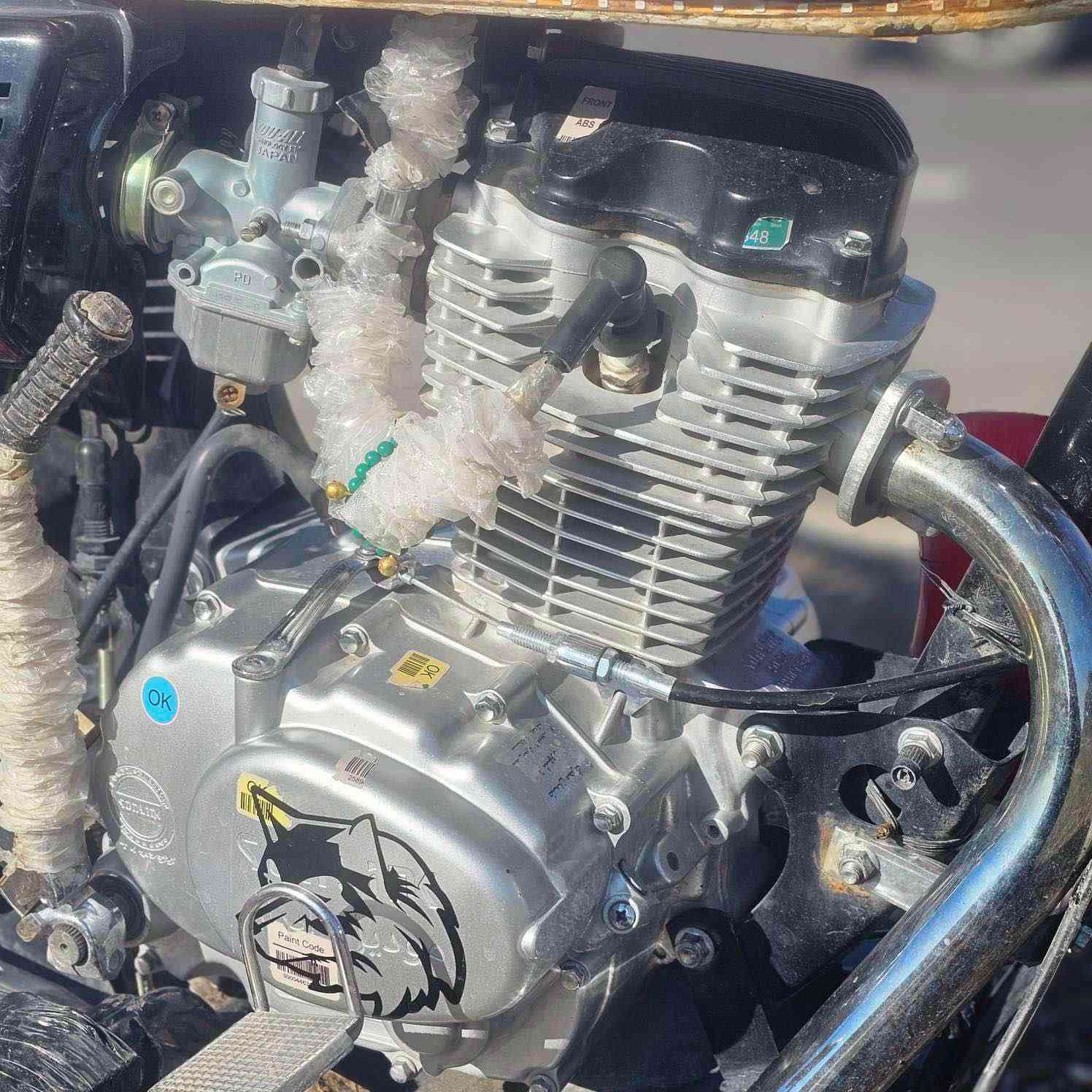 solink2024 125cc
مەکینە کەپس
گیرو مەکەینە بەشەرت 
کامل کەملیاتی بۆ کراوە 
مانۆرەکە تابلی بەقوتە 
بەس ماشەلله دەویت لە قوتوو جوانی رانية, السليمانية


**إذا كنت صاحب هذا الإعلان وتريد حذفه لأي سبب، رجاءا أرسل رسالة إلى الدعم الفني**