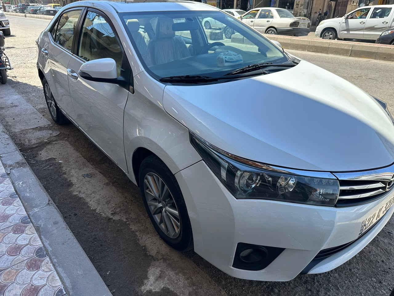 السلام عليكم كورلاه خليجي  محرك 2000 vvt فول موصفات فتحه وبصمه ويل كب وشاشه وكامره وحساس خلفي ومري شفط واشاير مري وتحكمات استيرن وتبريد بيانو  رقم اربيل جديد وسنويه وهزه جديد بيه جاملغ صبغ اليمنه جديد سياره وجاهزه من كلشي مكان سياره الفلوجه سعره 138 وبيه مجال *********** وبي واتساب
