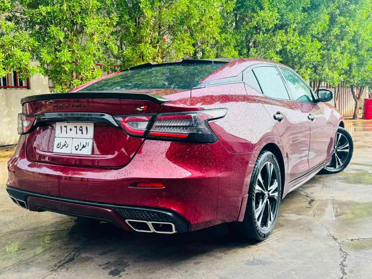 Nissan maxima   Sv  2020
نيسان مكسيما 2020 sv
سيارة جداً نضيفة وجاهزة من كلشي
حادث طخات بسيطة 3 قطع 
ماشية 98 كيلو 
كشنات جلد و تدفئة
ادامة كاملة بدون اي نقص
السيارة هزة جديدة و رقم جديد باسمي
***********
السعر المطلوب 134
